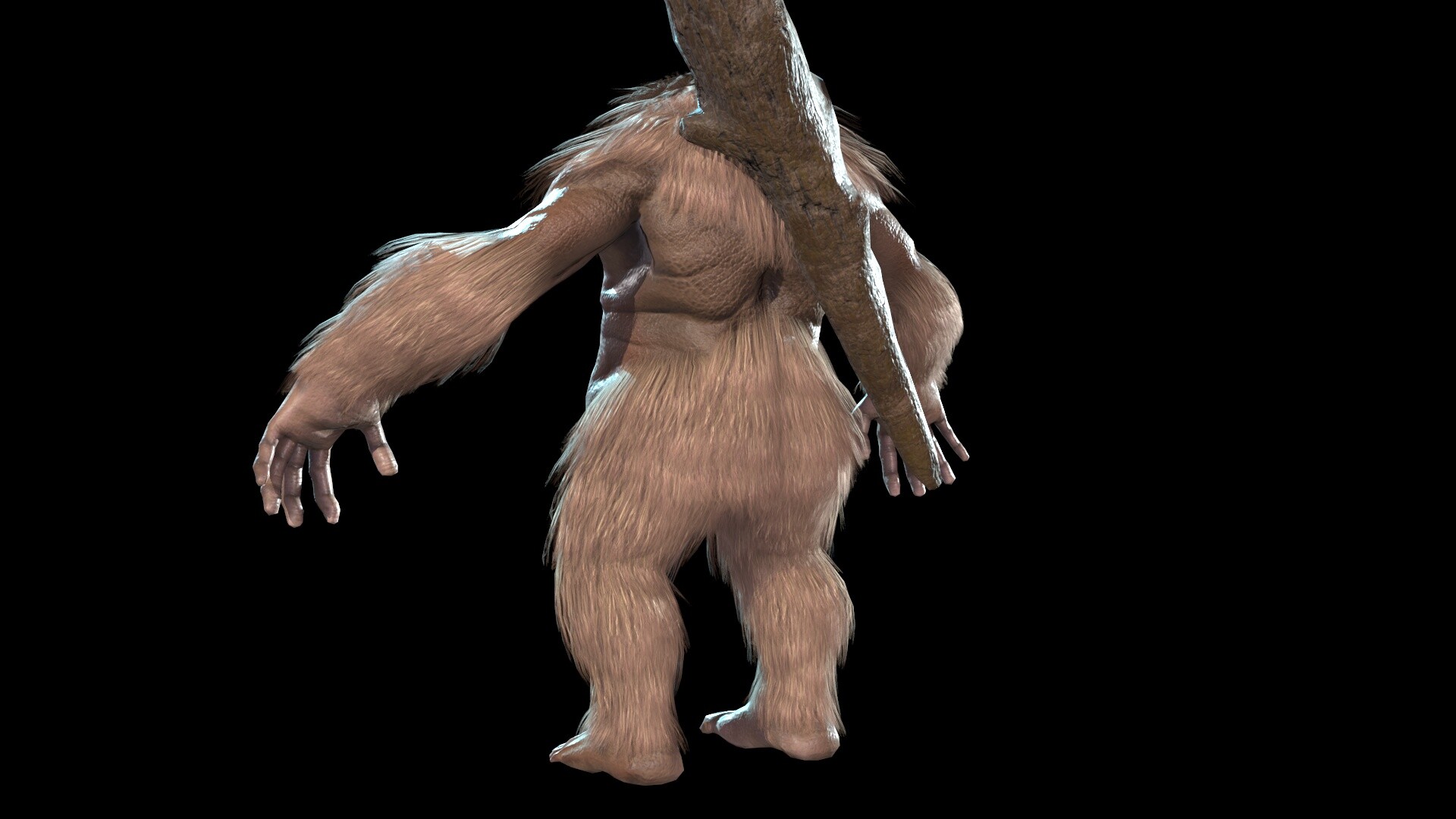 ArtStation - Bigfoot Monster Finding Hunter