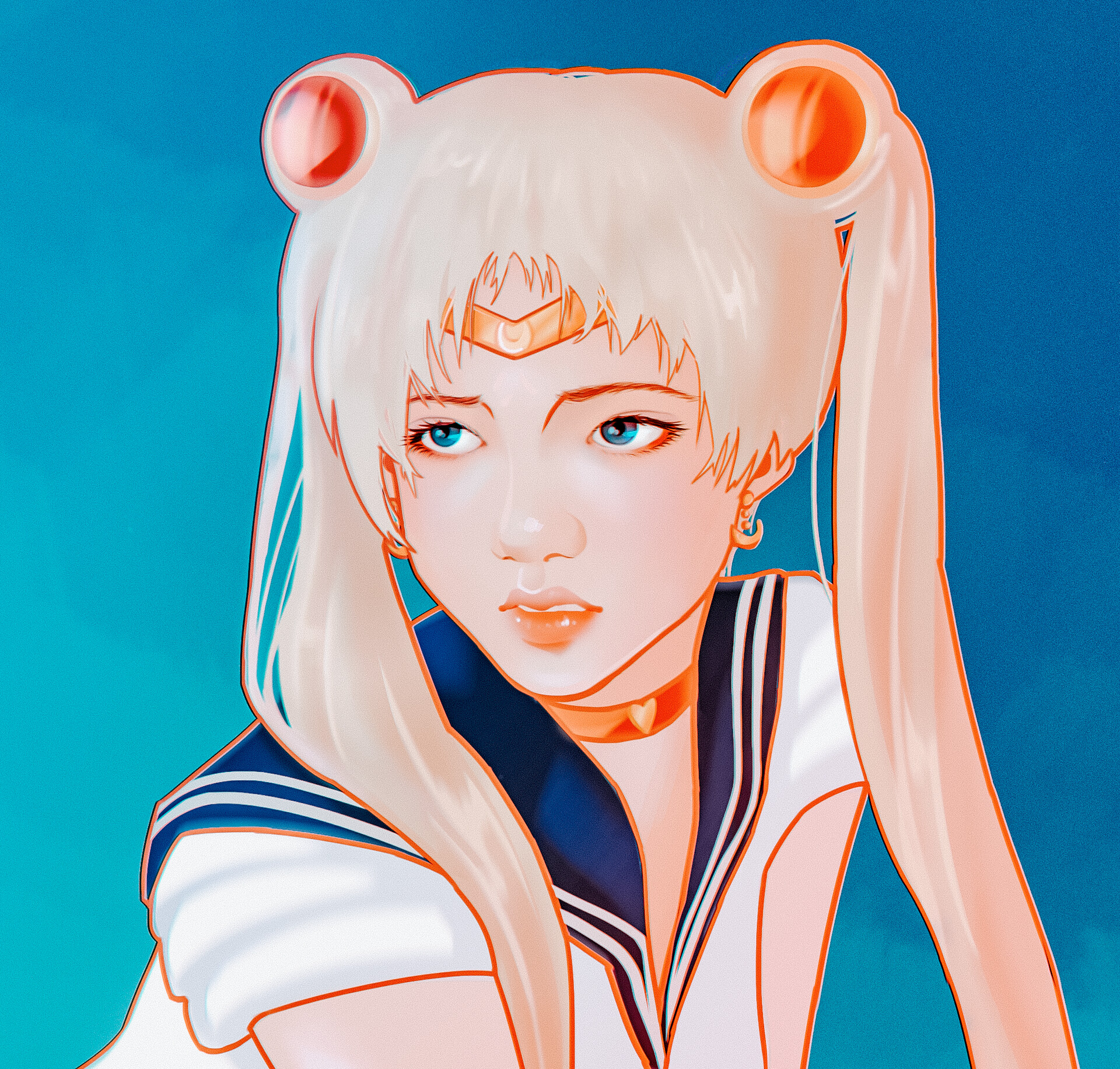 ArtStation - Sailor moon echo