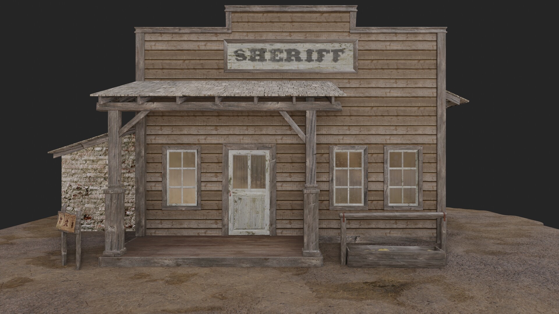 ArtStation - Sheriff's Office