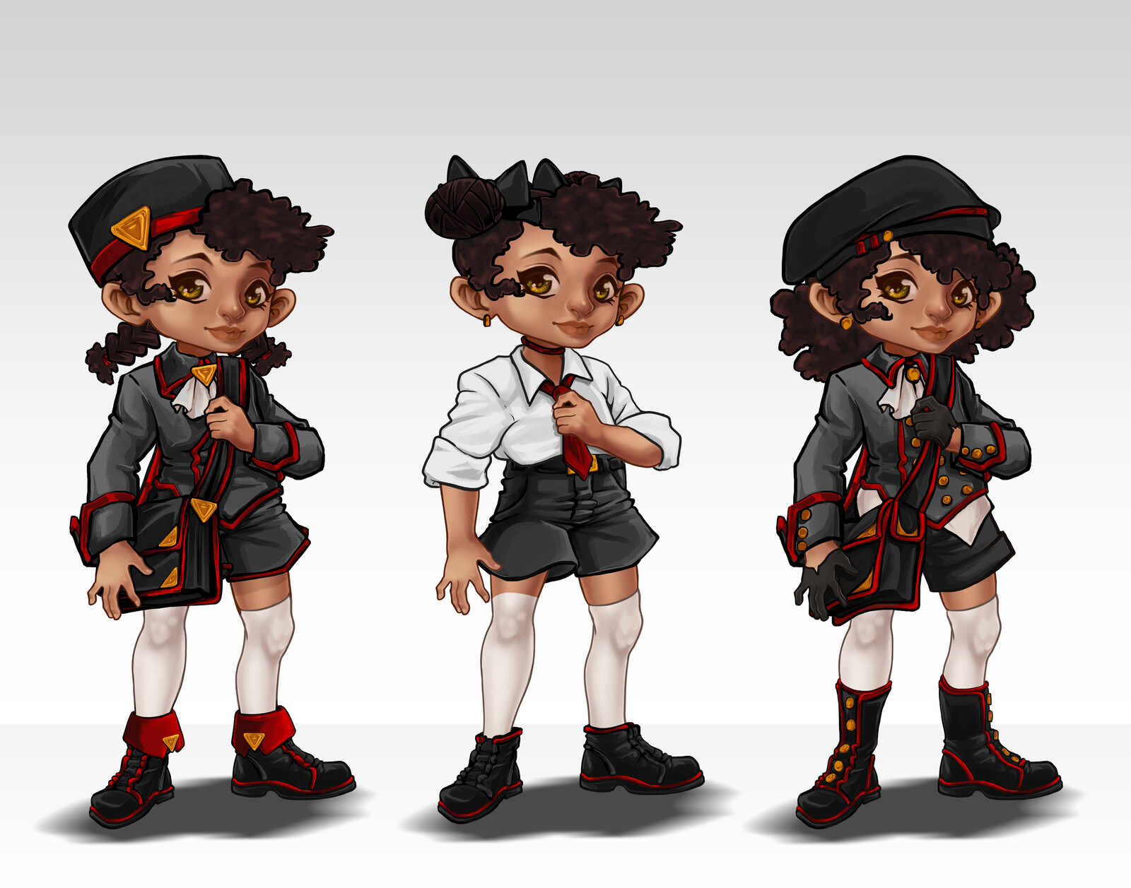 Character concept - final clothing exploration