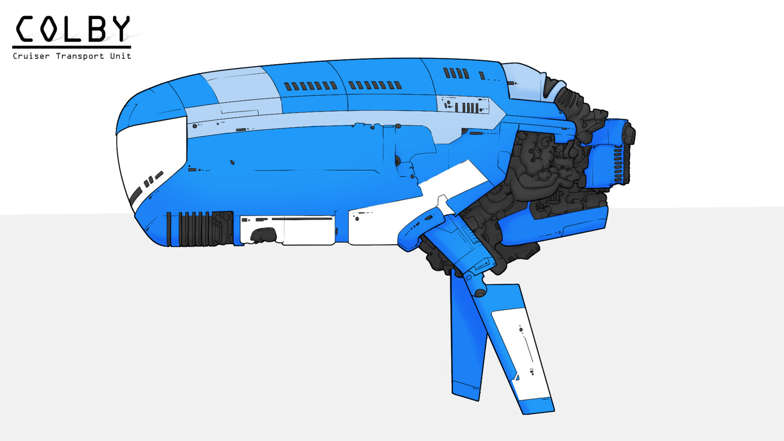 Spaceship Cruiser Concept