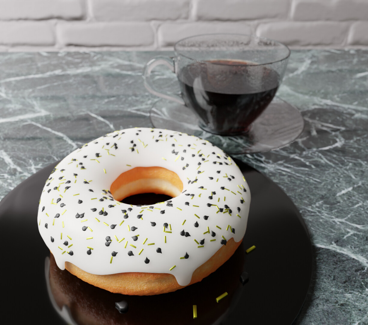 ArtStation jojo inspired donut