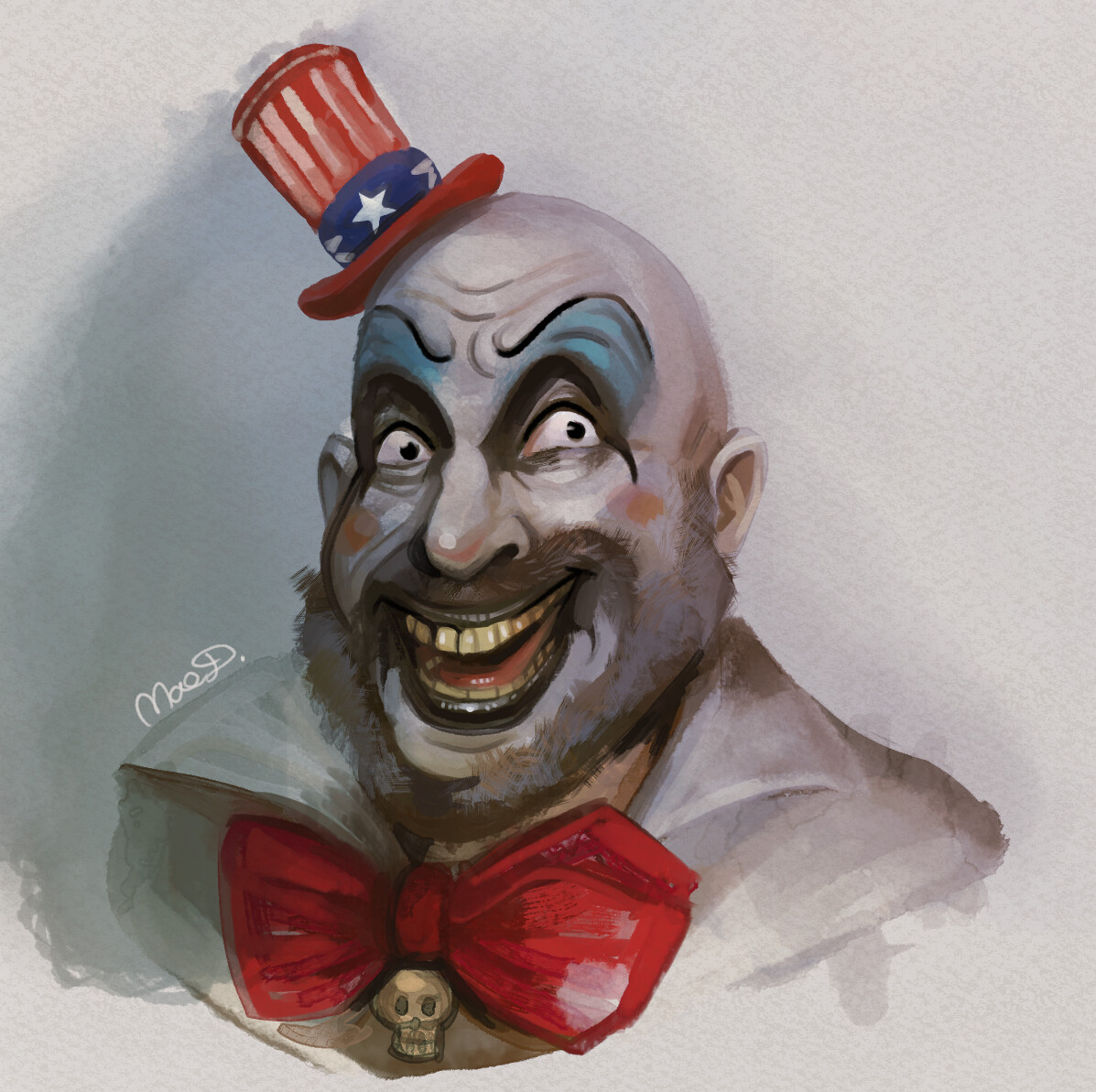 Captain Spaulding from 'House of 1000 Corpses' and 'The Devil Rejects' 