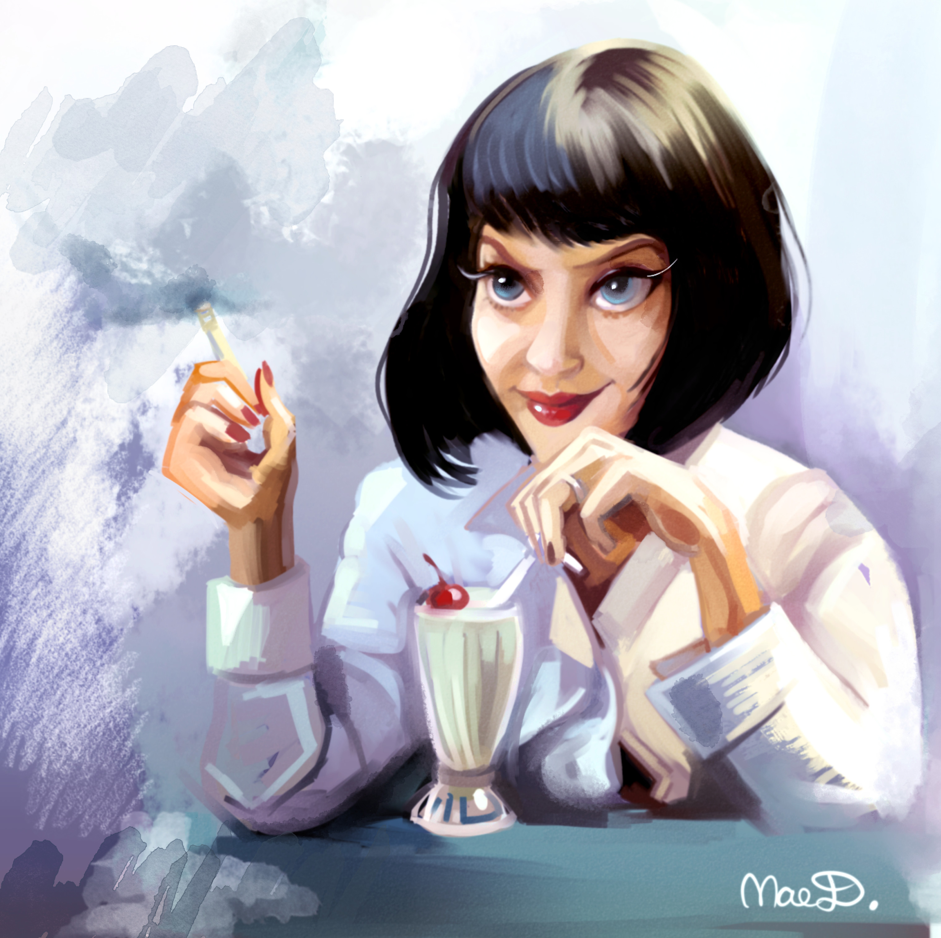 Mia Wallace from 'Pulp Fiction'