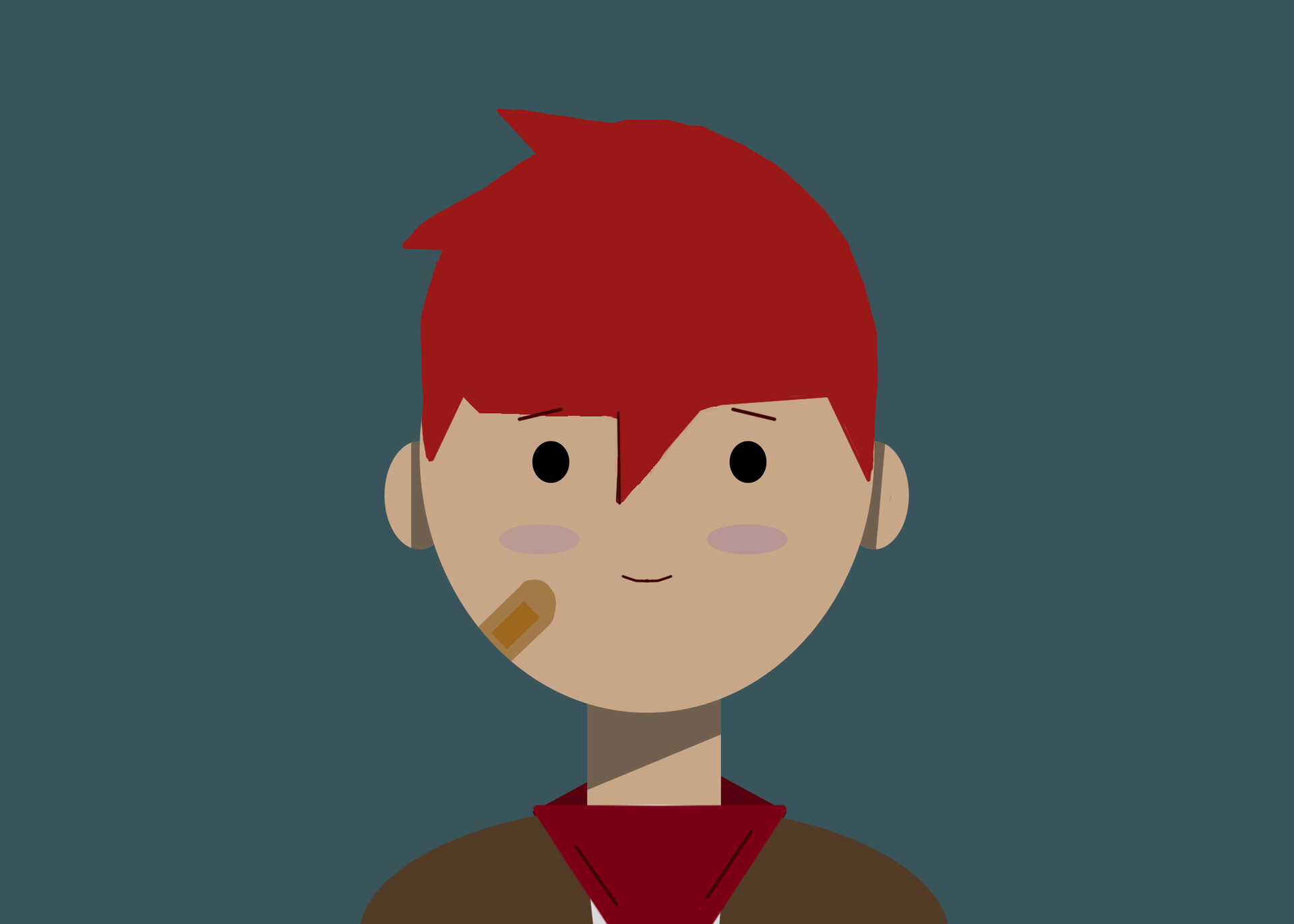 ArtStation flat art style