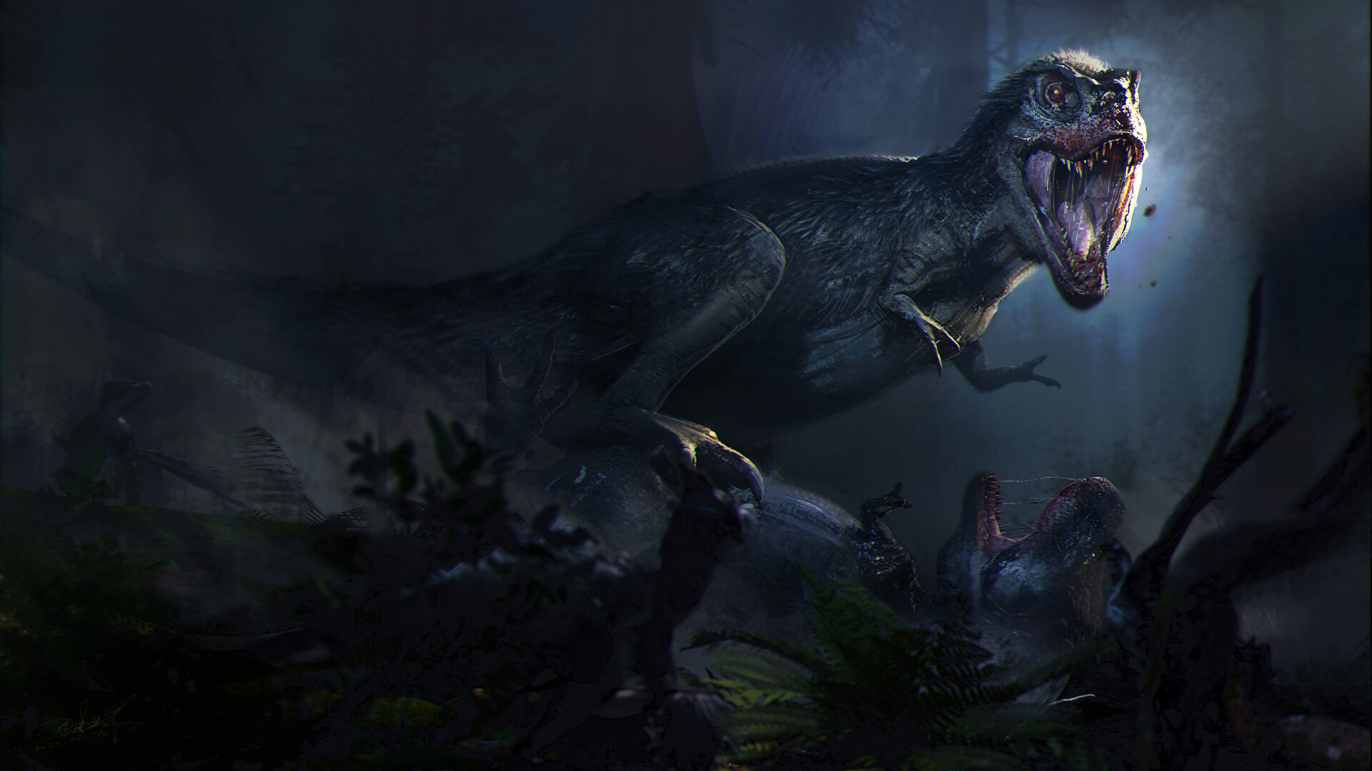 ArtStation - Dinosaur-Tyrannosaurus Rex