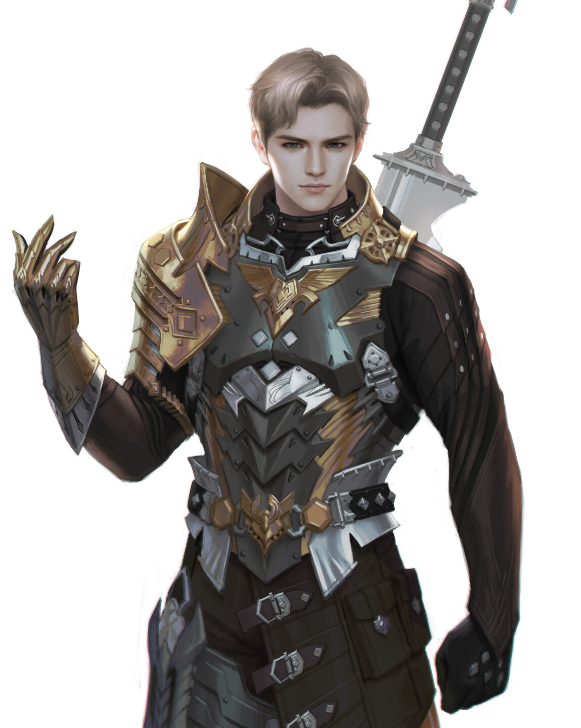 stabilityai/stable-diffusion · male elf with dagger and leather armor on  volcano island in anime style