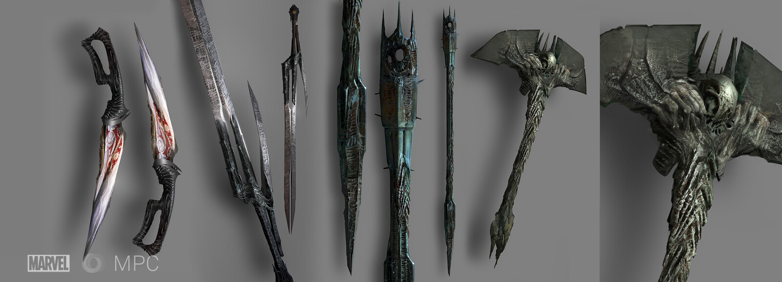 GARDIANS OF THE GALAXY 1 - BADDIES-WEAPONS
