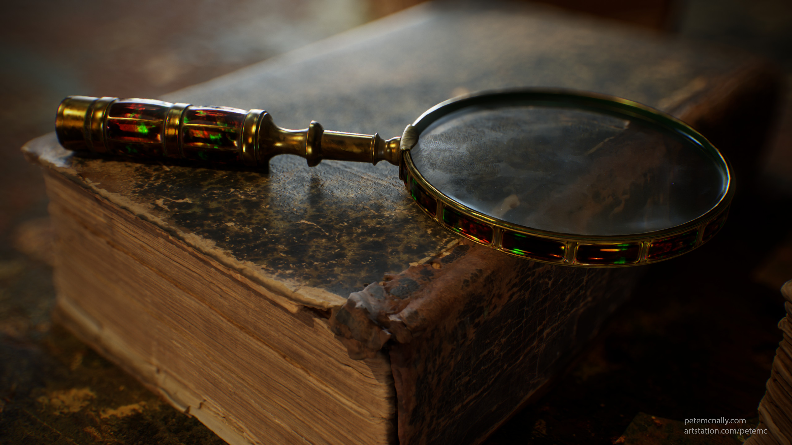The lens was tricky, looked better in Toolbag 3 I thought, even if the refraction is more accurate with raytracing here