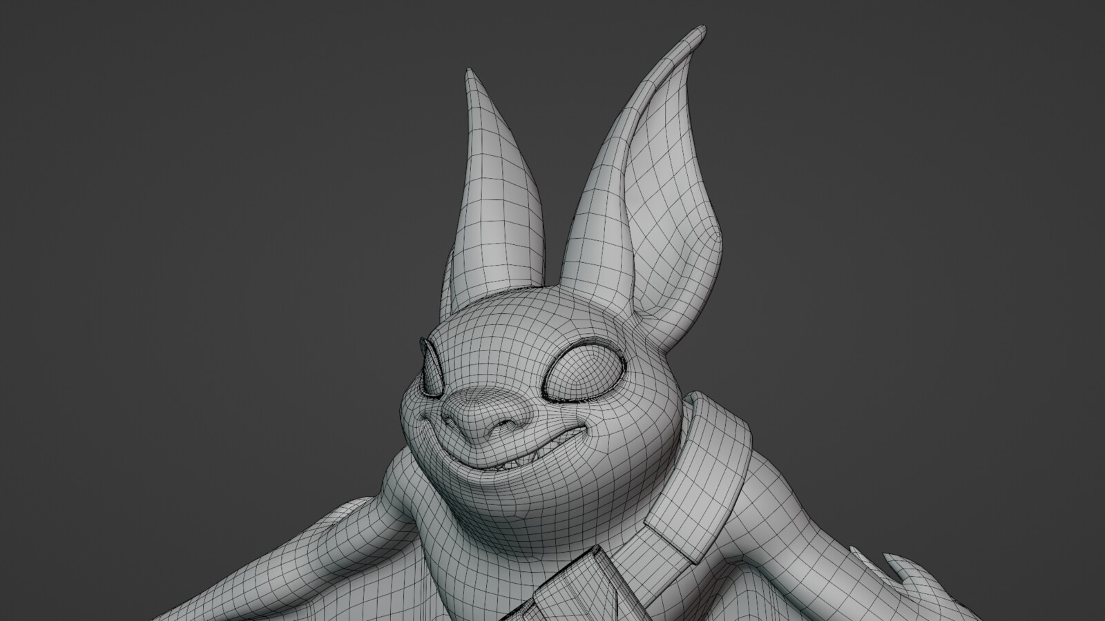 face wireframe