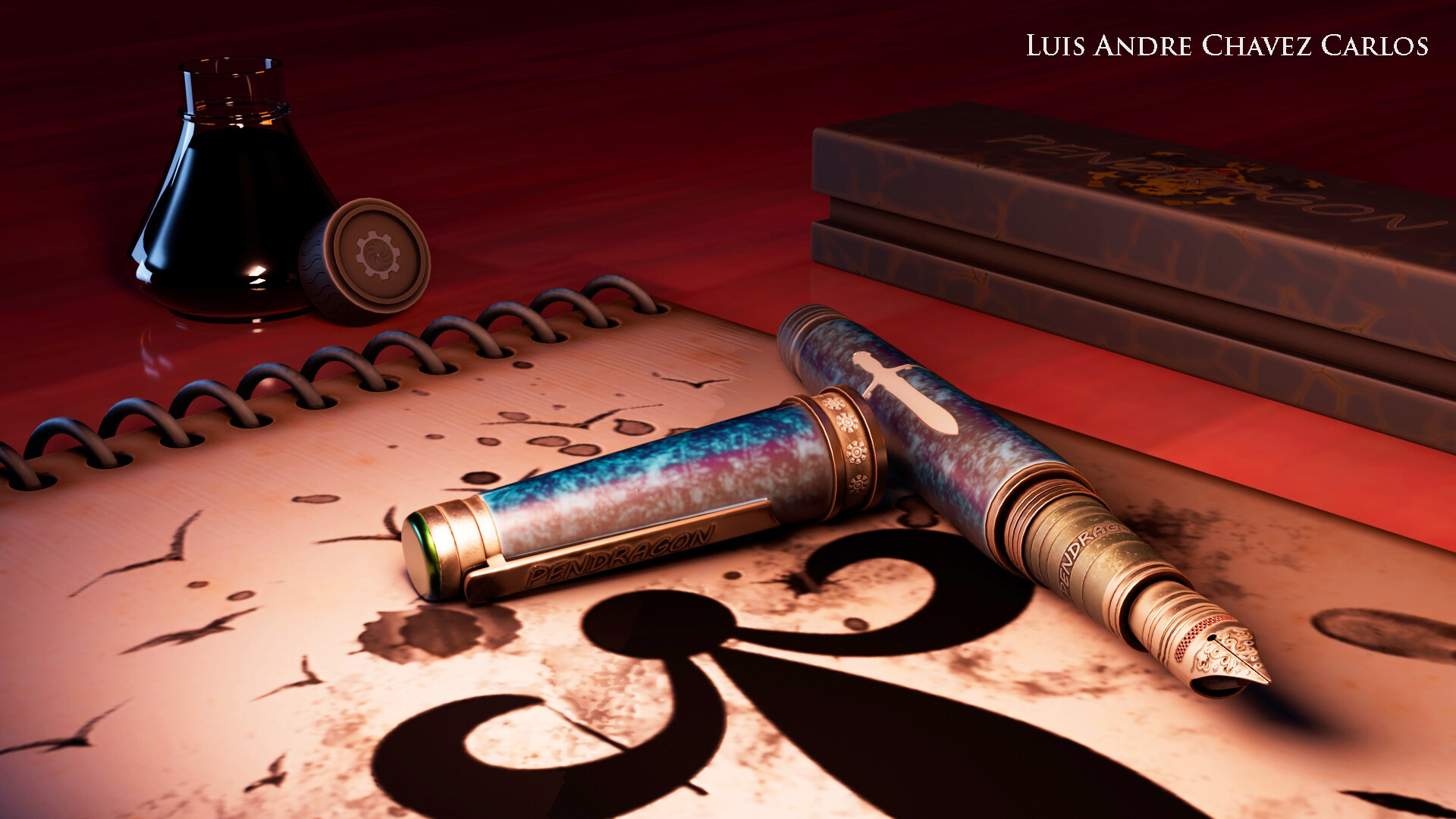 Pendragon fountain pens clearance