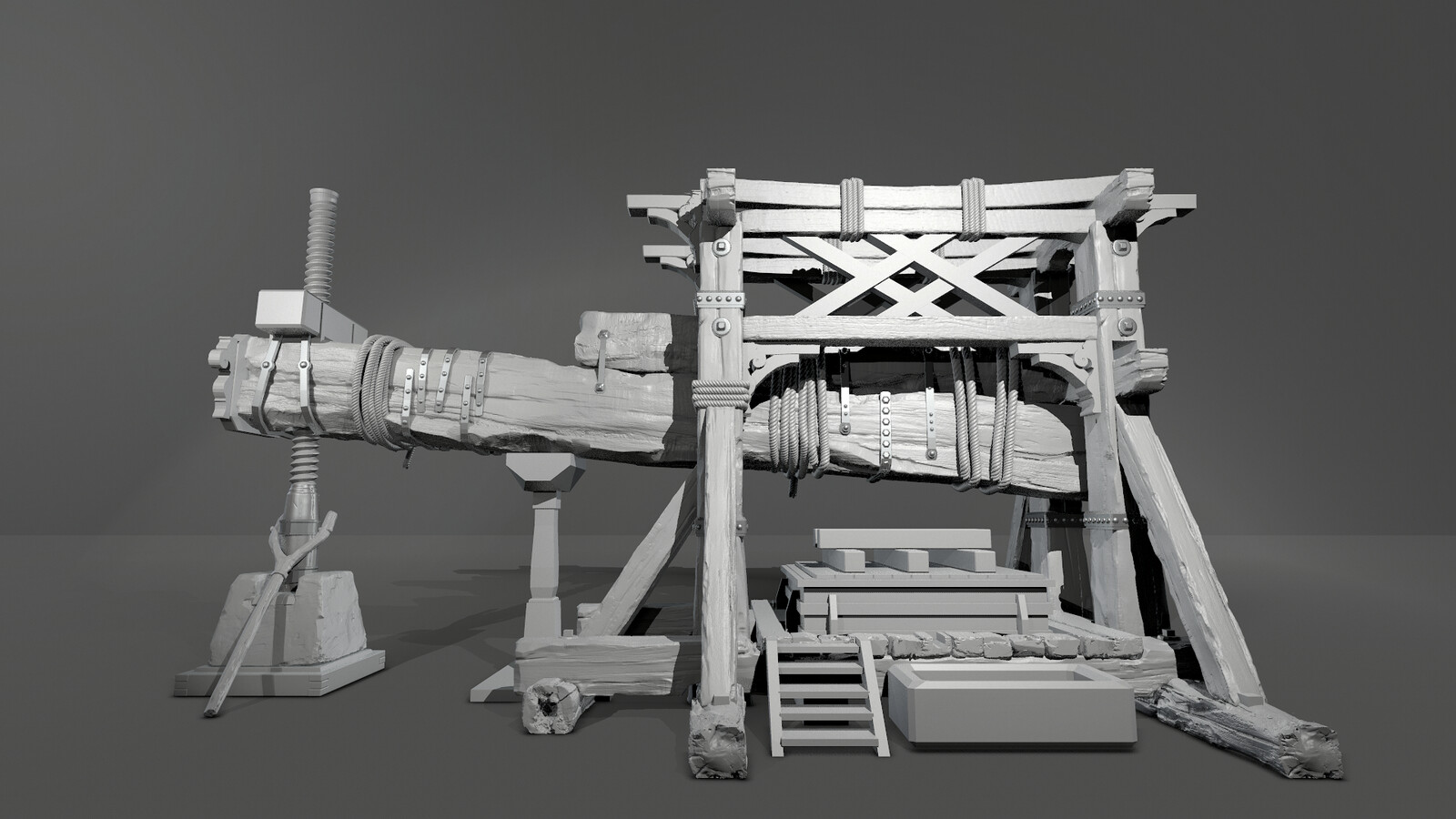 Large Winepress Sculpt 