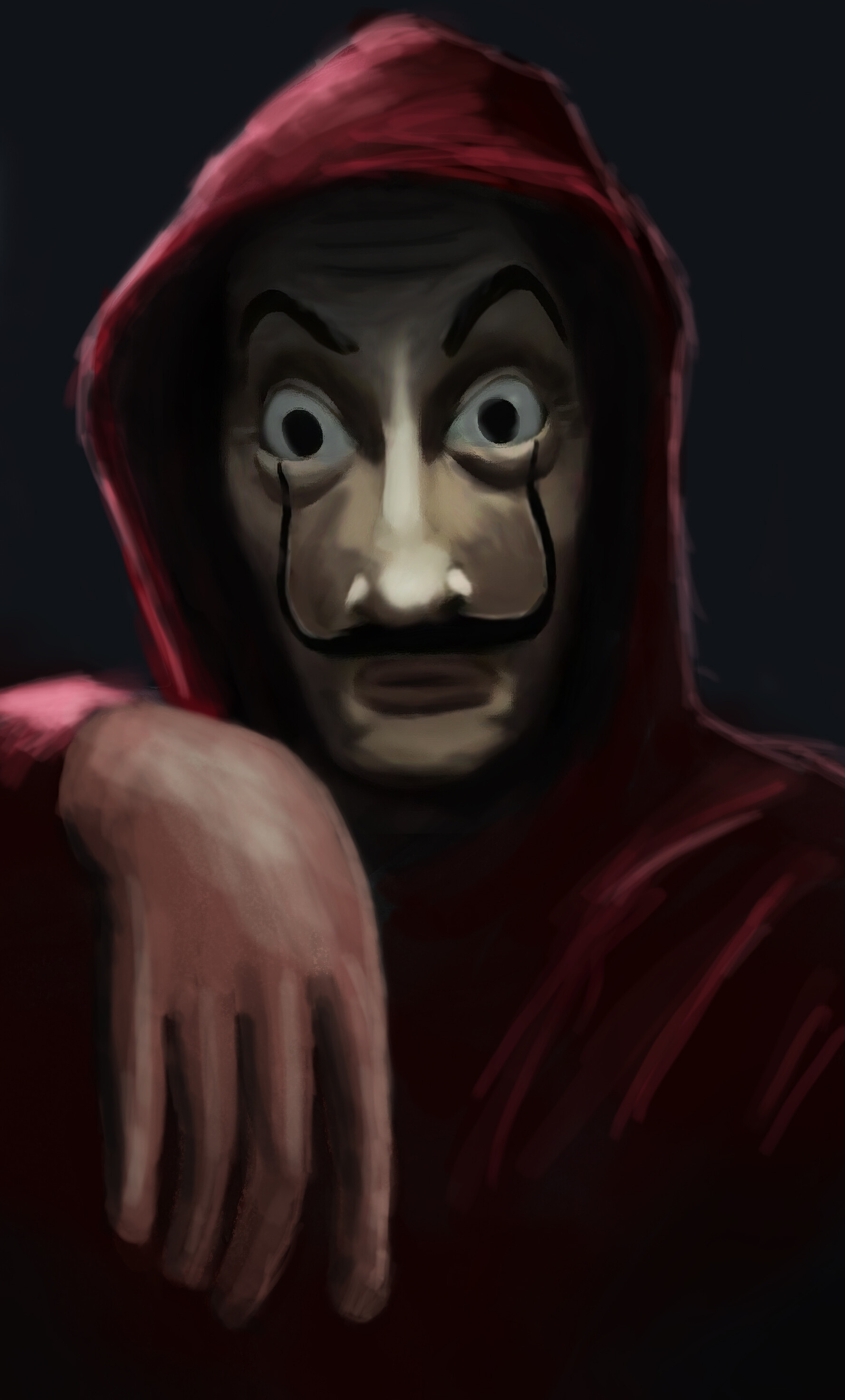 ArtStation Money Heist Fanart