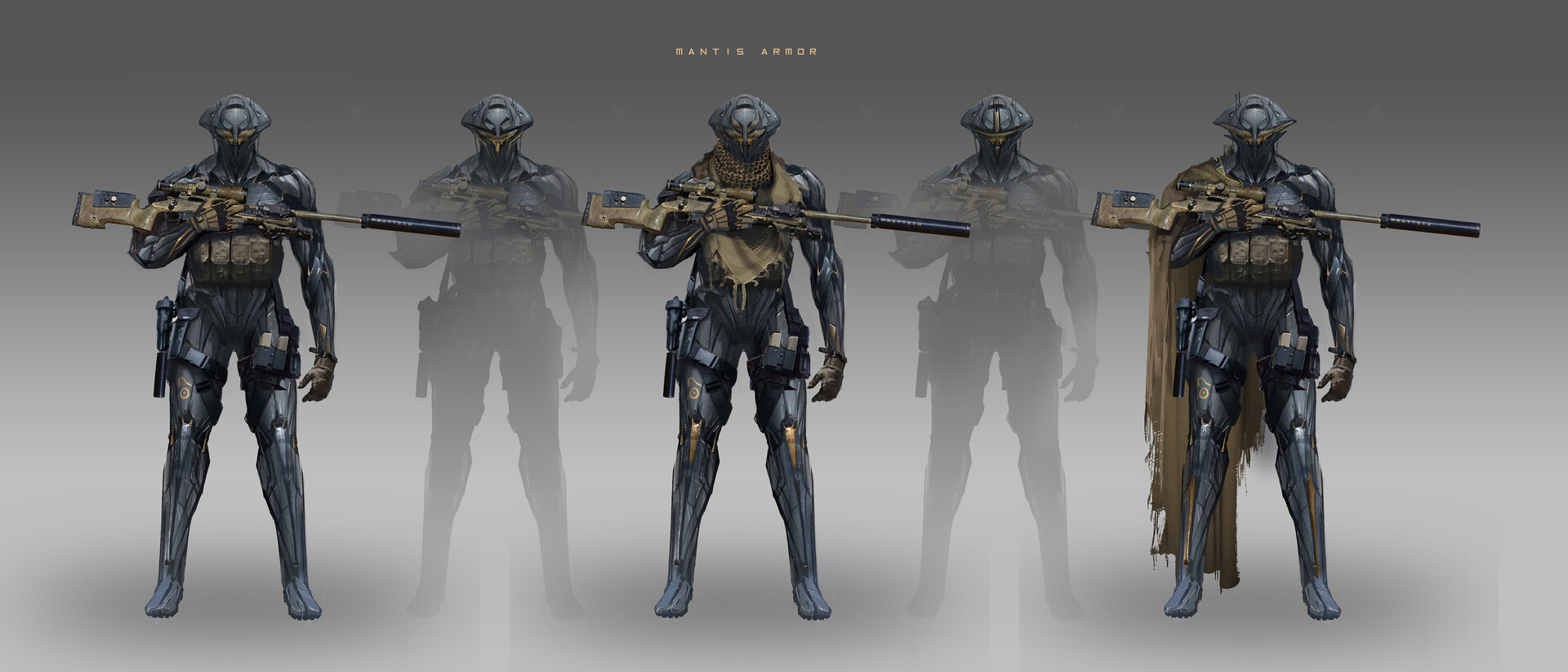 ArtStation Mantis Armor