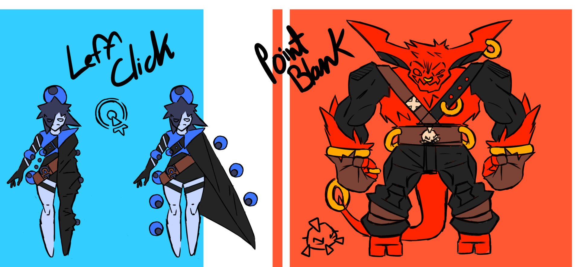 ArtStation - Point & Click - Character Duo