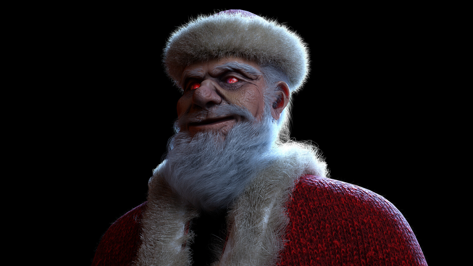 ArtStation - Evil Santa