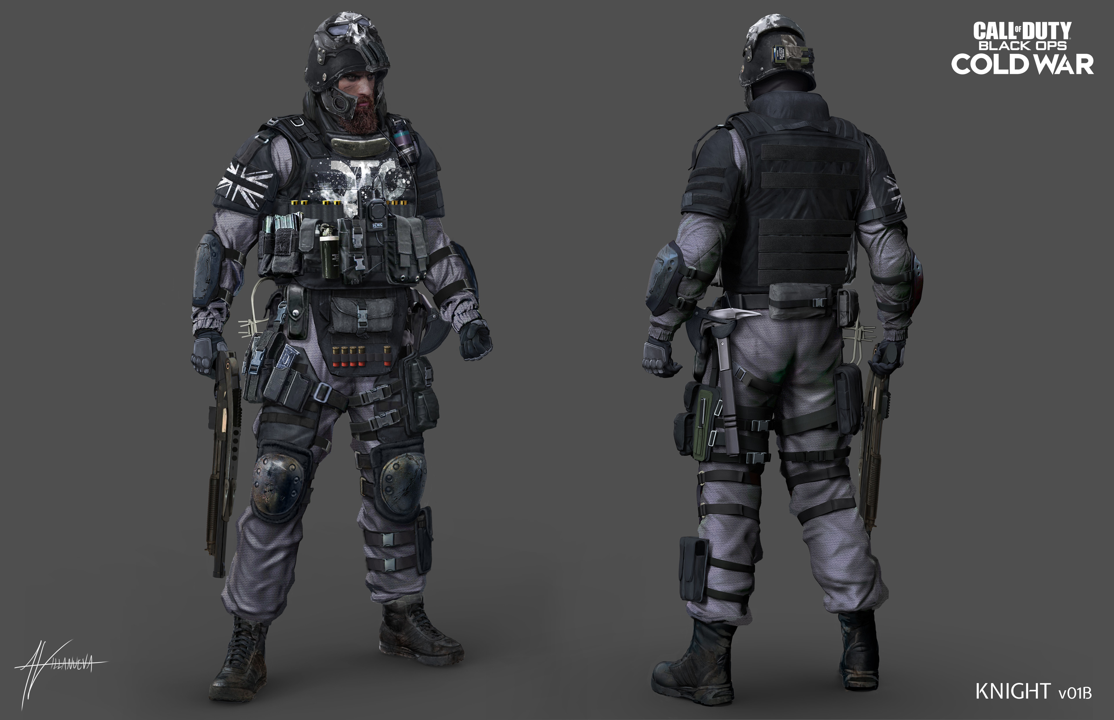 Alan villanueva call of duty black ops cold war knight operator