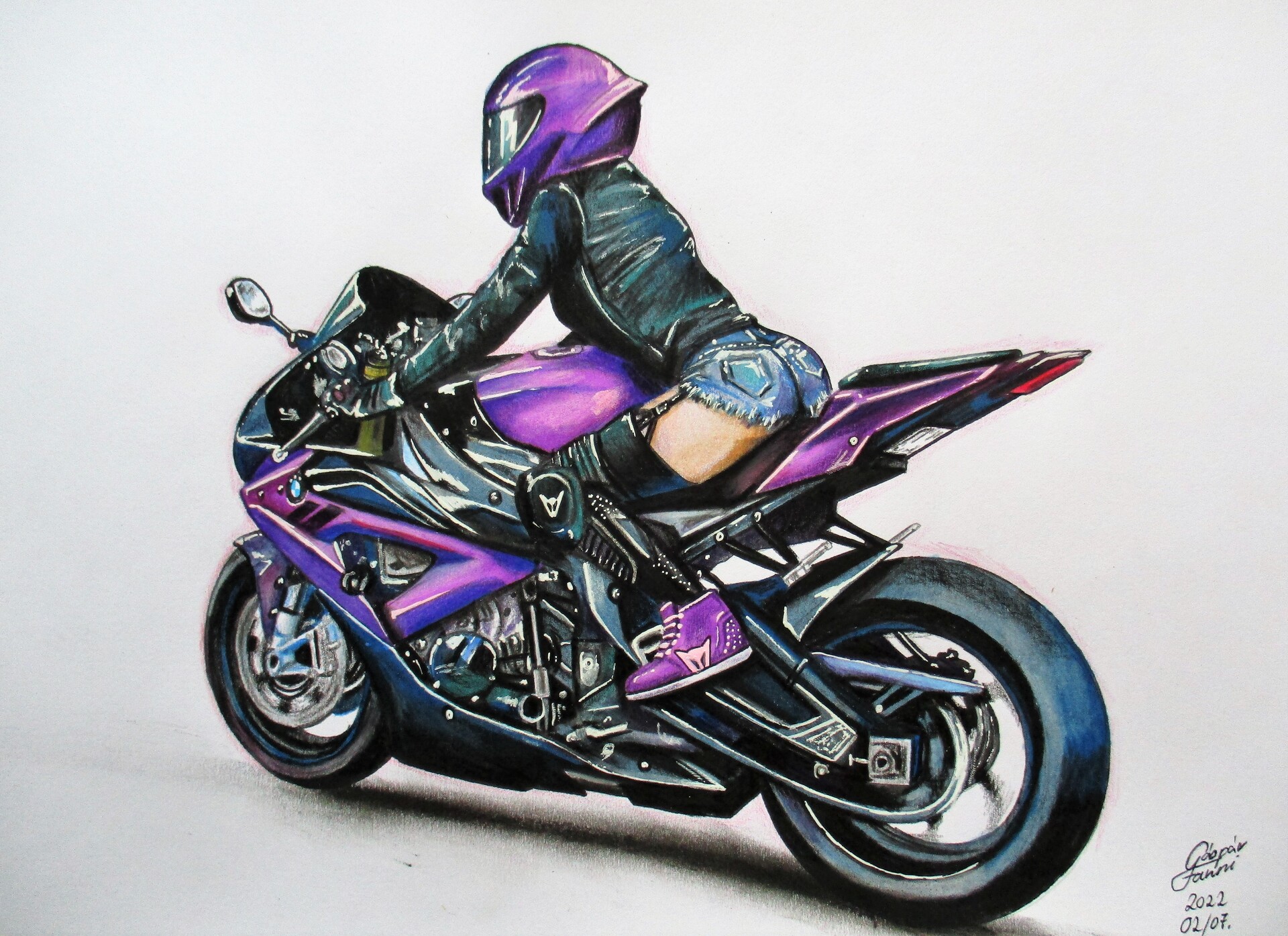 ArtStation - Motorbike94