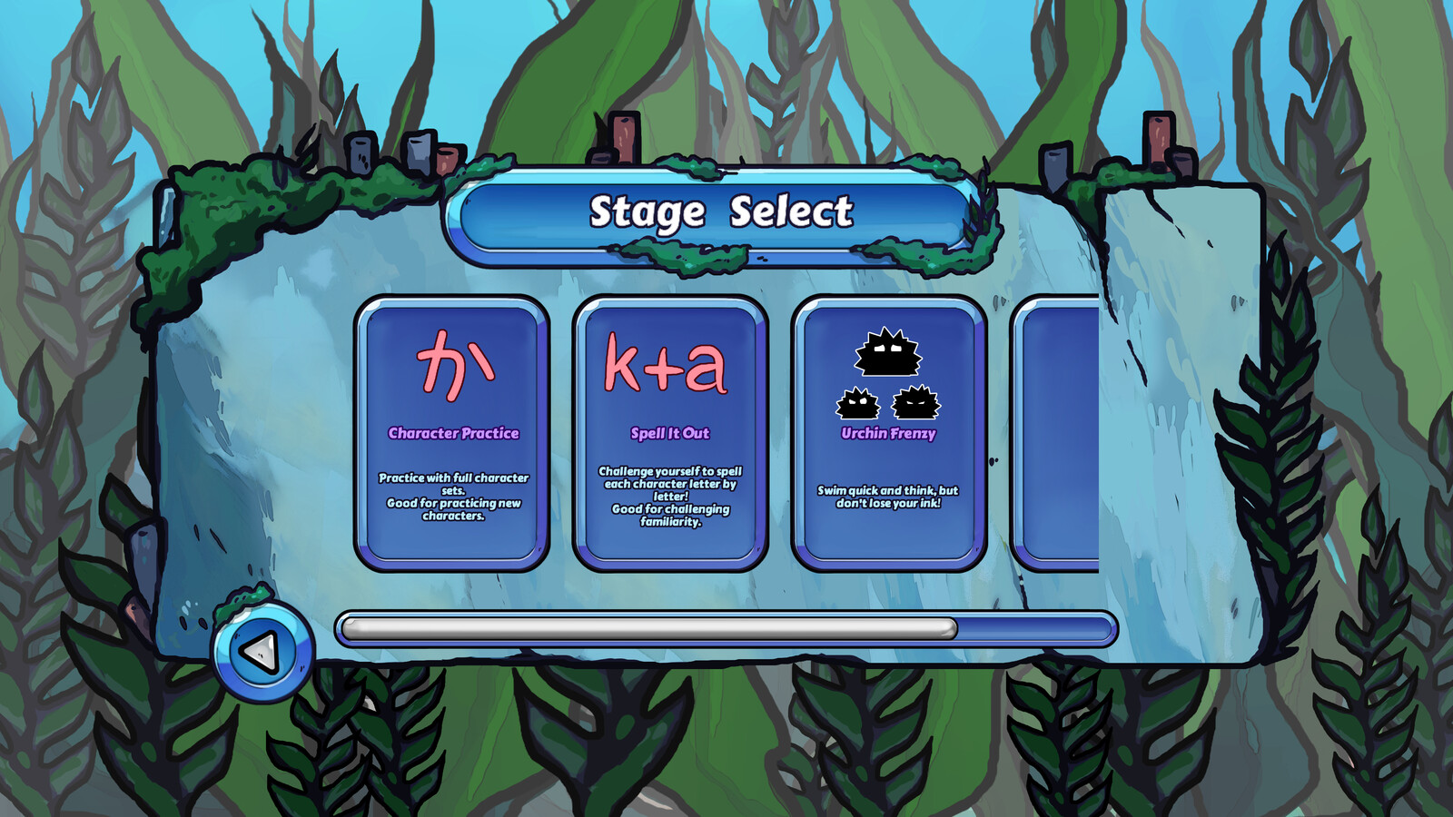 Urchins and Ink GUI In-game Mock-up