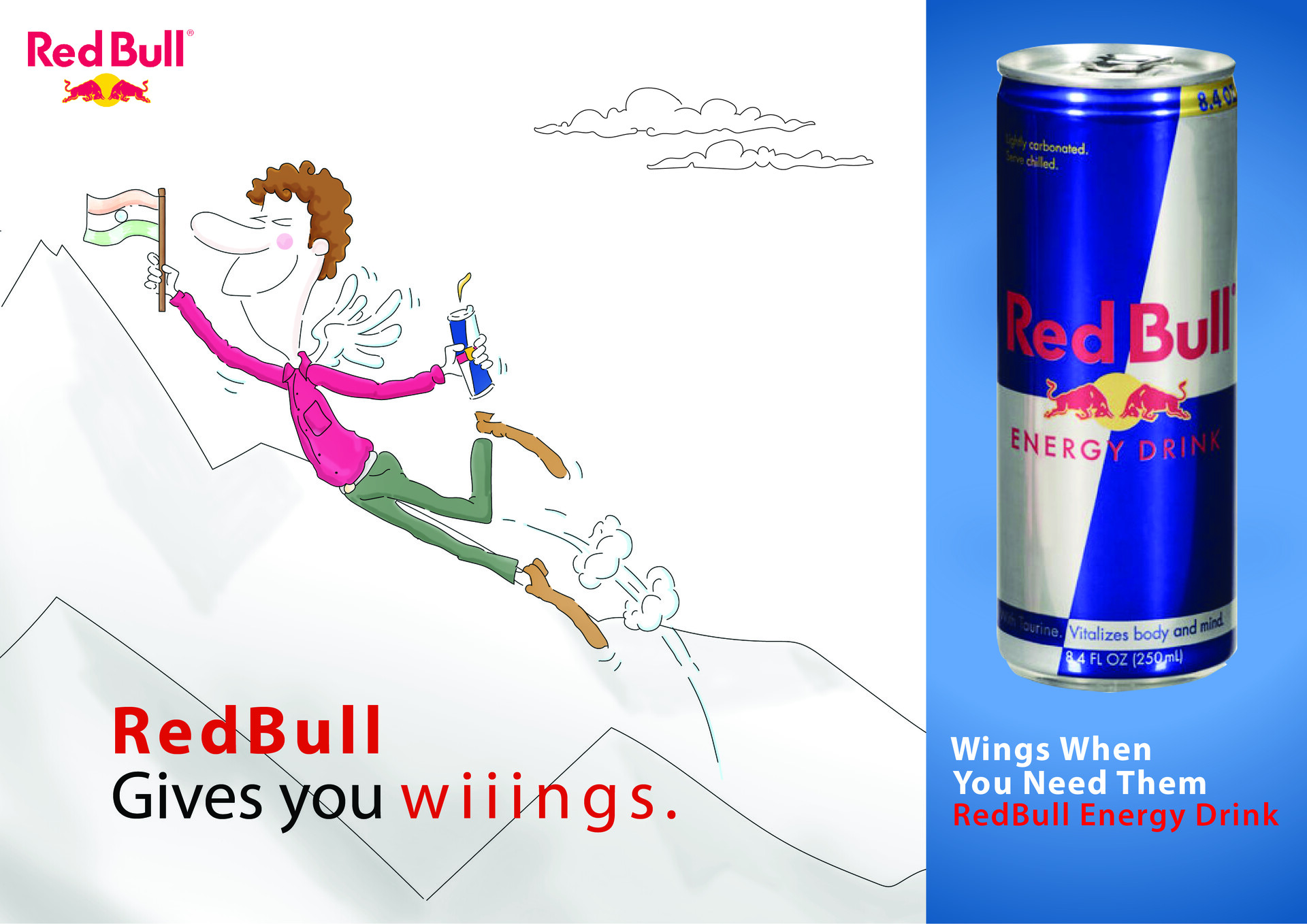 - RedBull Ad Campaign Posters