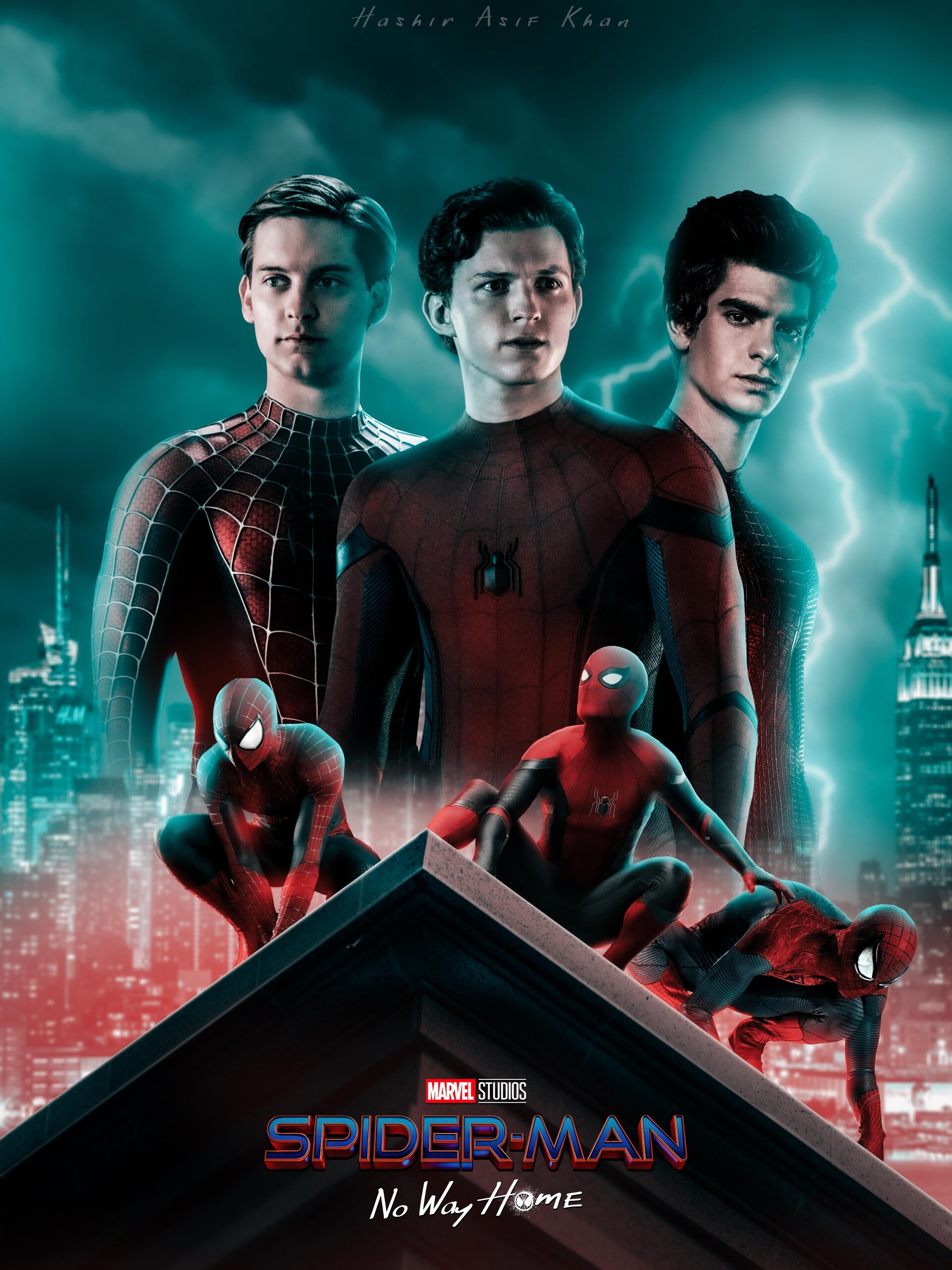 Spider Man No Way Home - Poster Film :: Behance