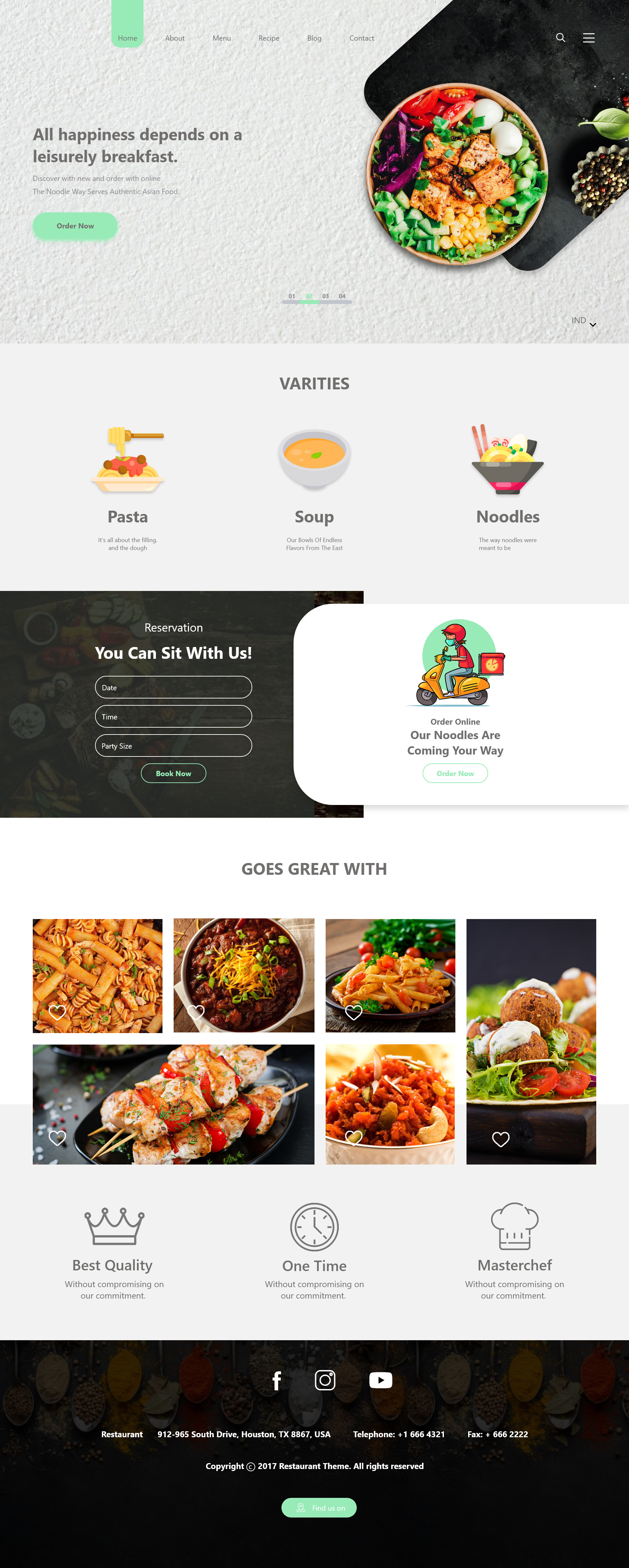 ArtStation - Food design template