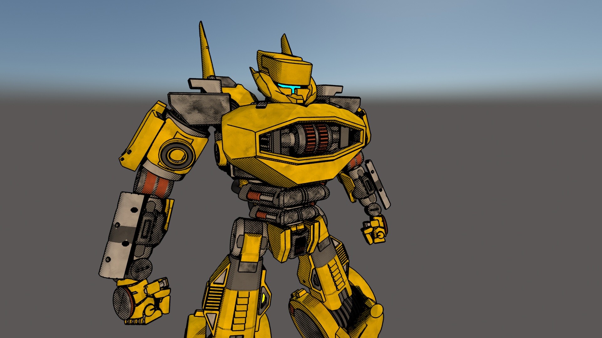 ArtStation - 3D Giant Robot ArtStation - 3D Giant Robot