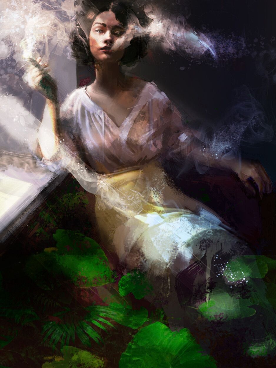 ArtStation Etherfields cards I