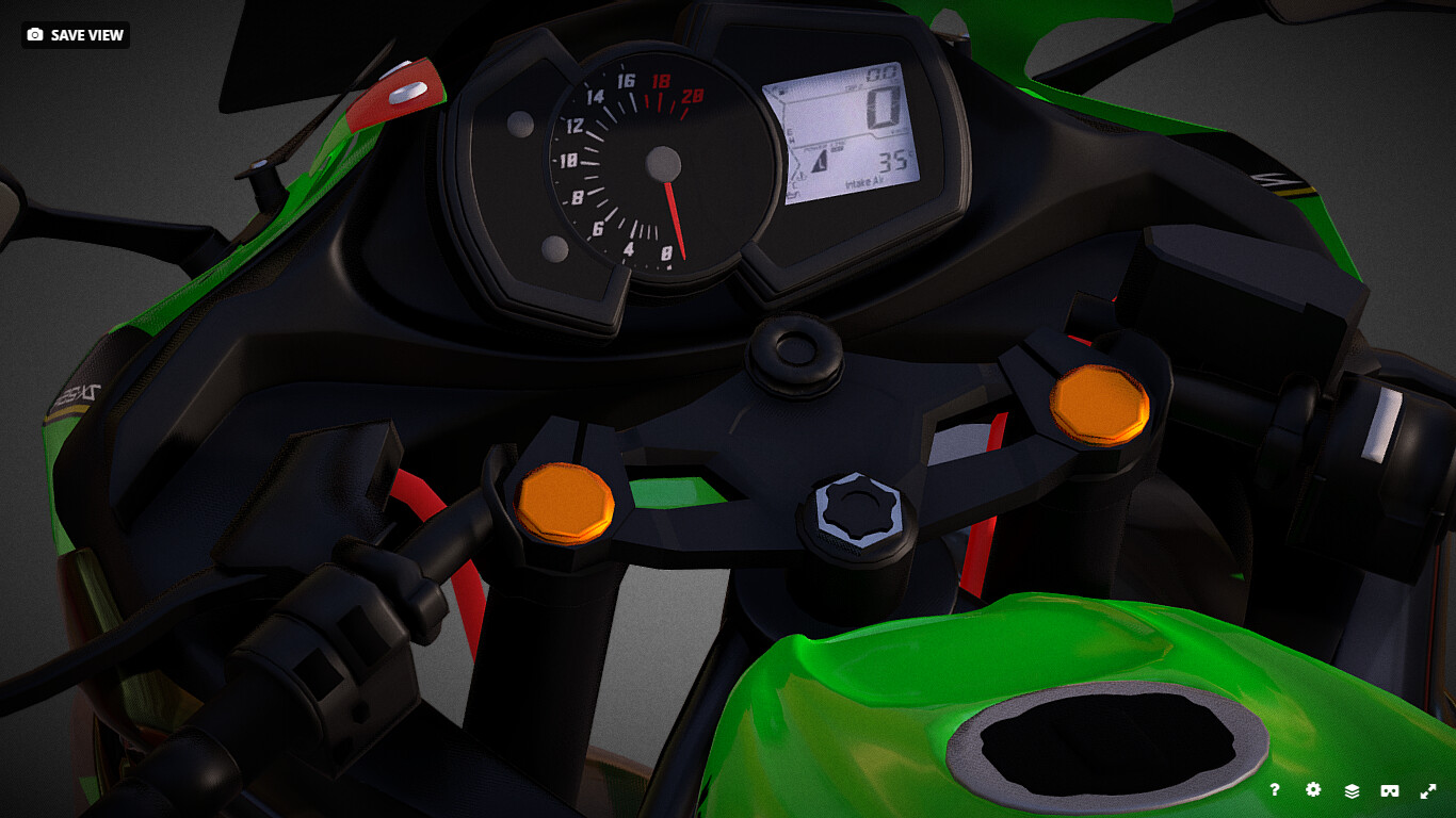 ArtStation - Kawasaki Ninja ZX25R