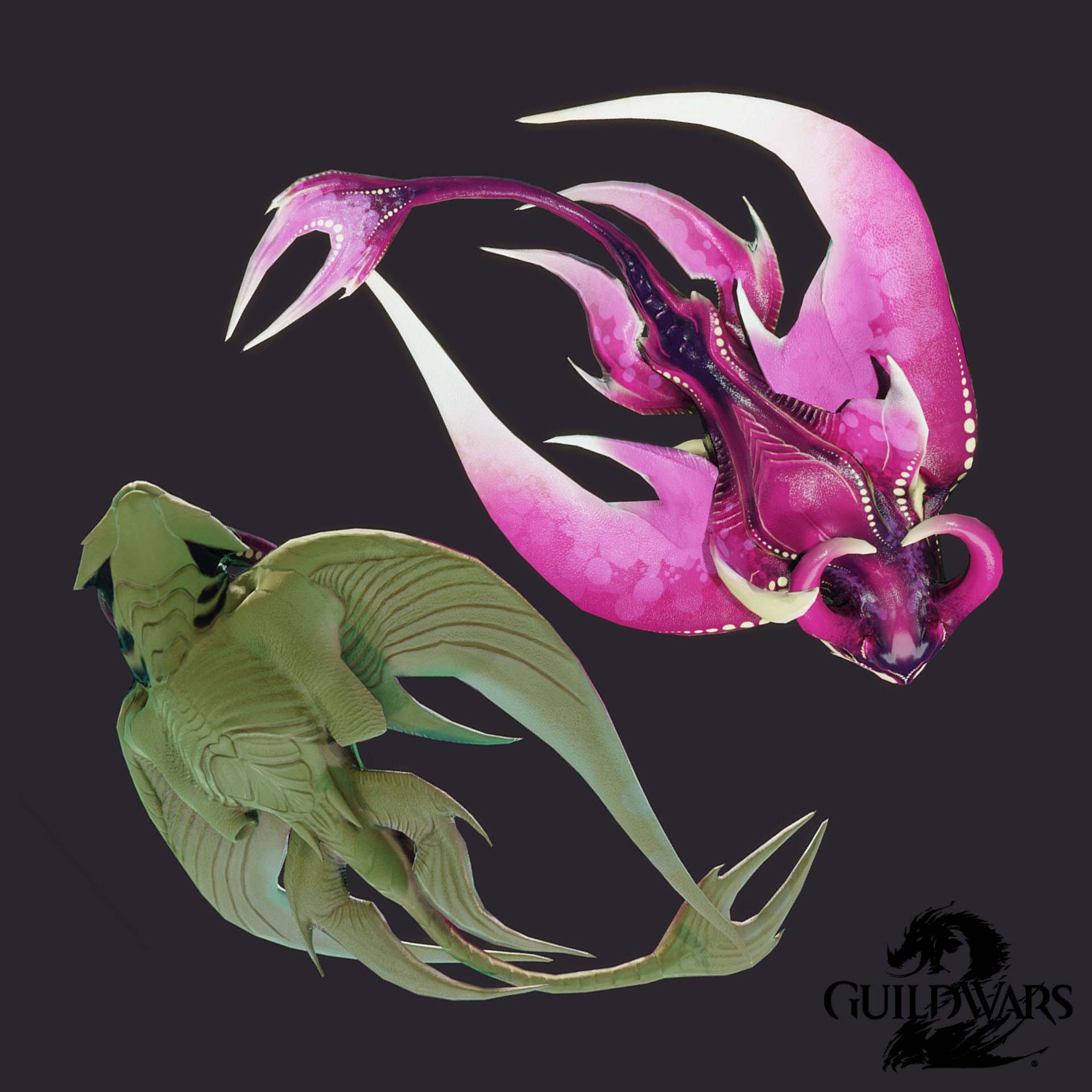 Hannah Dunlap GW2 Alluring Devilfish Skimmer Skin