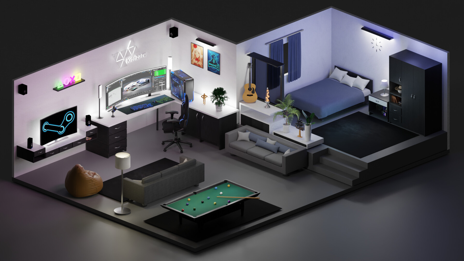 ArtStation The Dream Room