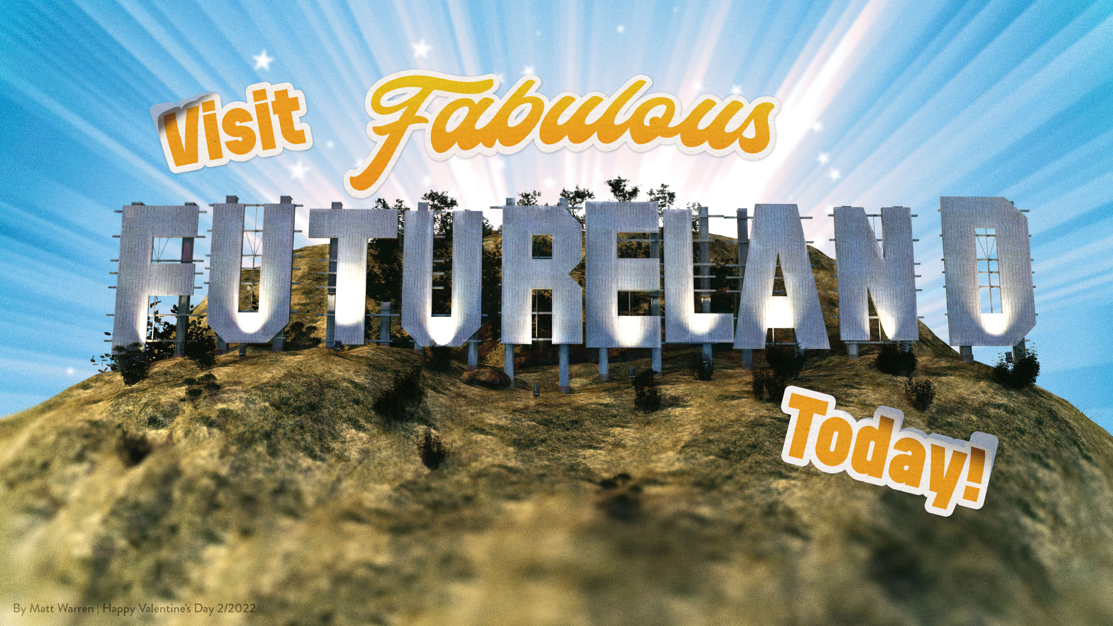 4K Wallpaper; Visit Fabulous Futureland Today!