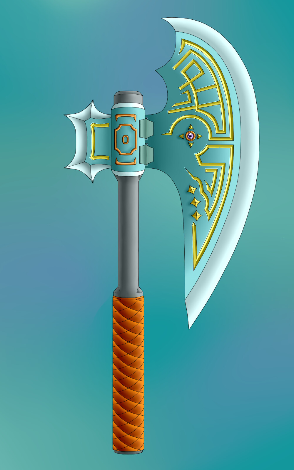 ArtStation Legendary War Axe