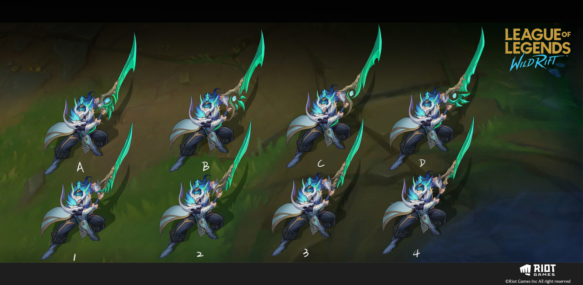 XHE 1992 League of Legends Wild Rift Zephyr Dragon Yi 神龙尊者易大师