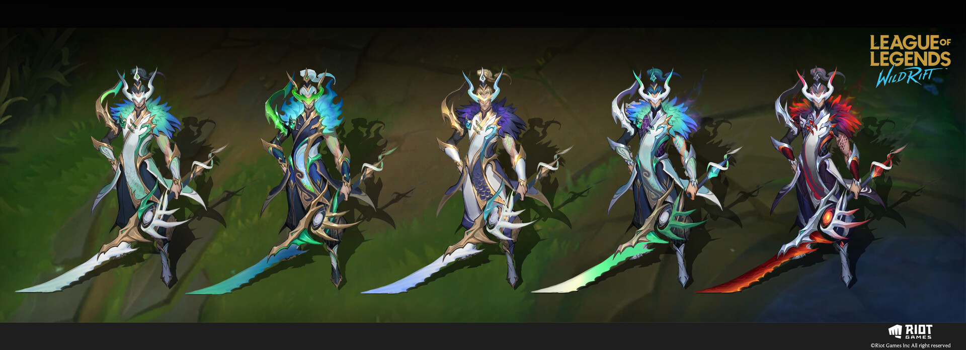 XHE 1992 League of Legends Wild Rift Zephyr Dragon Yi 神龙尊者易大师