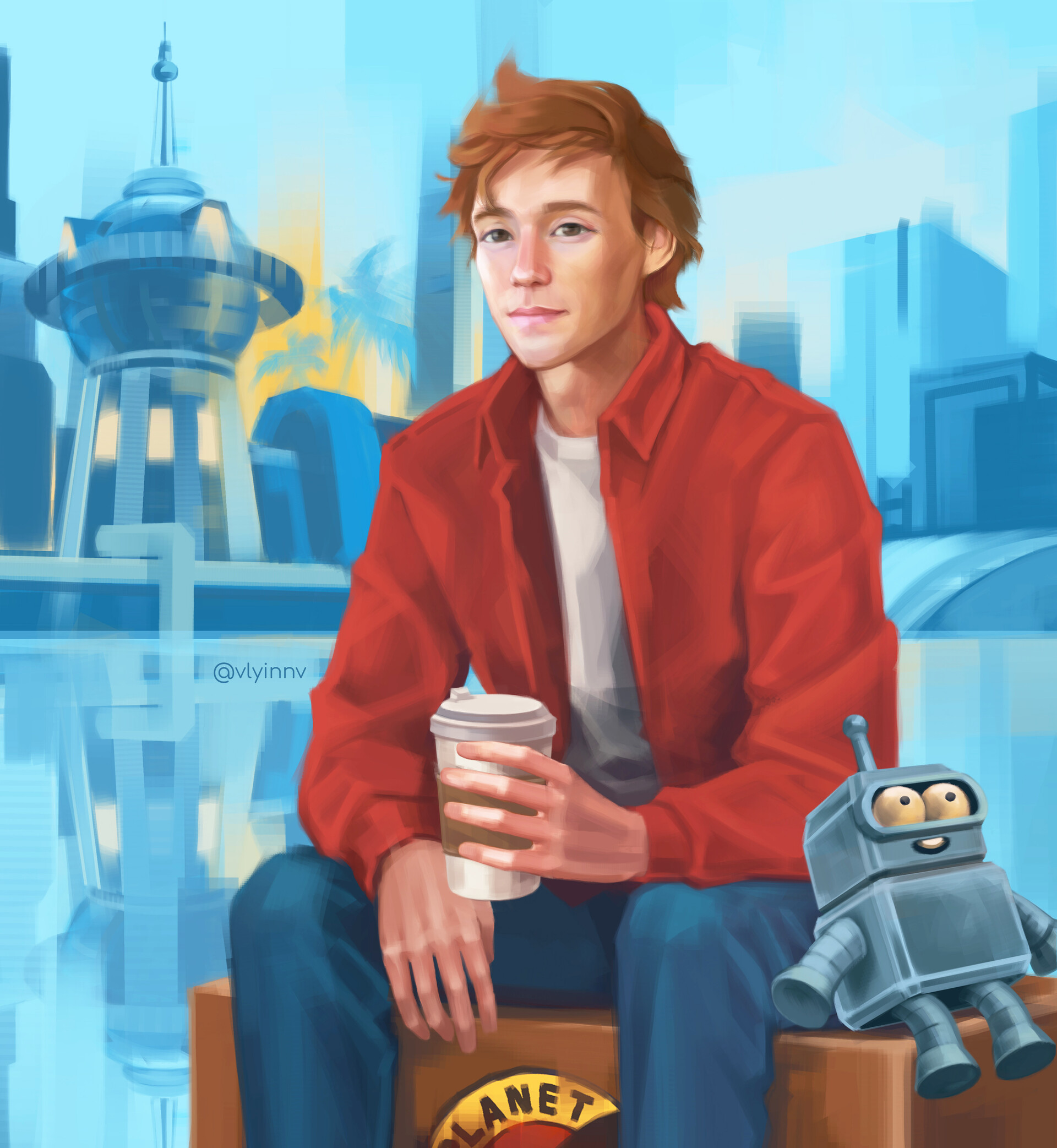 ArtStation - Phillip Fry