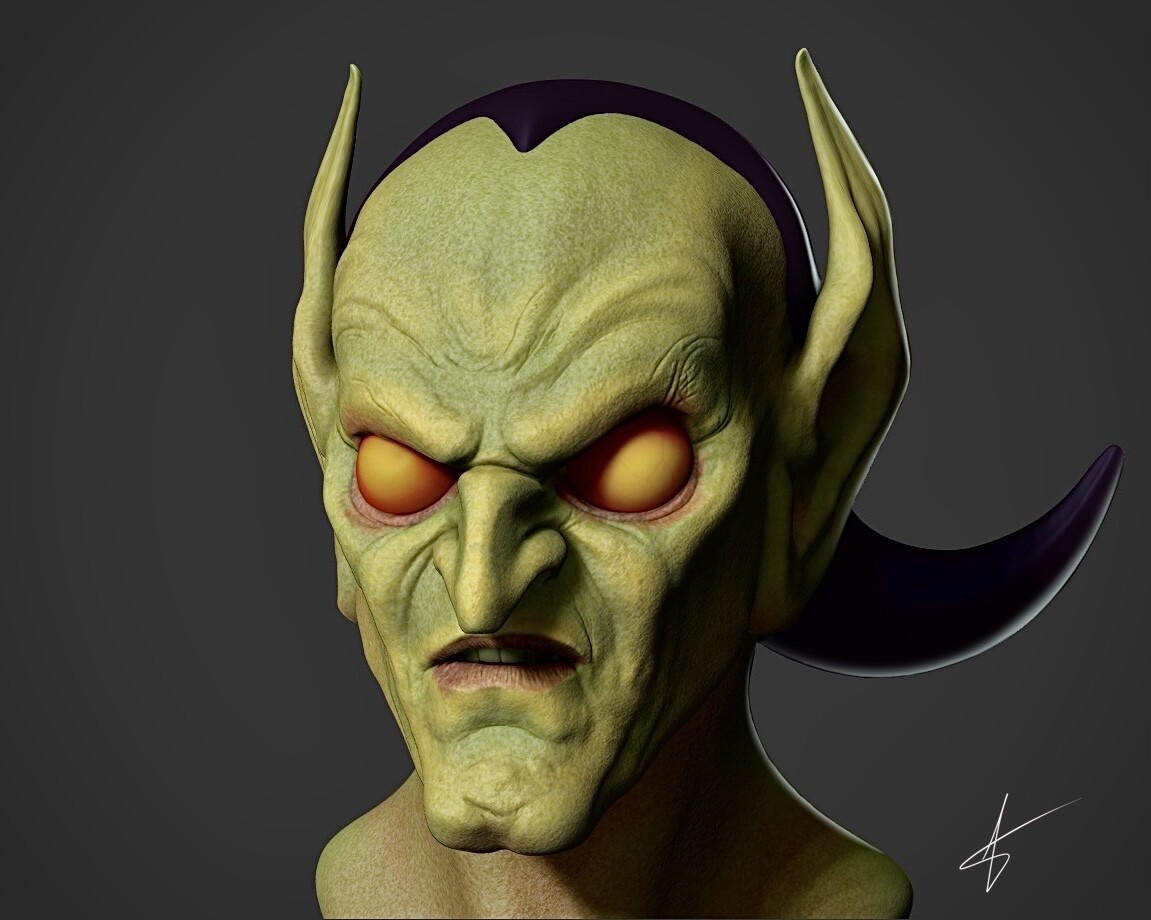 ArtStation Original Green Goblin