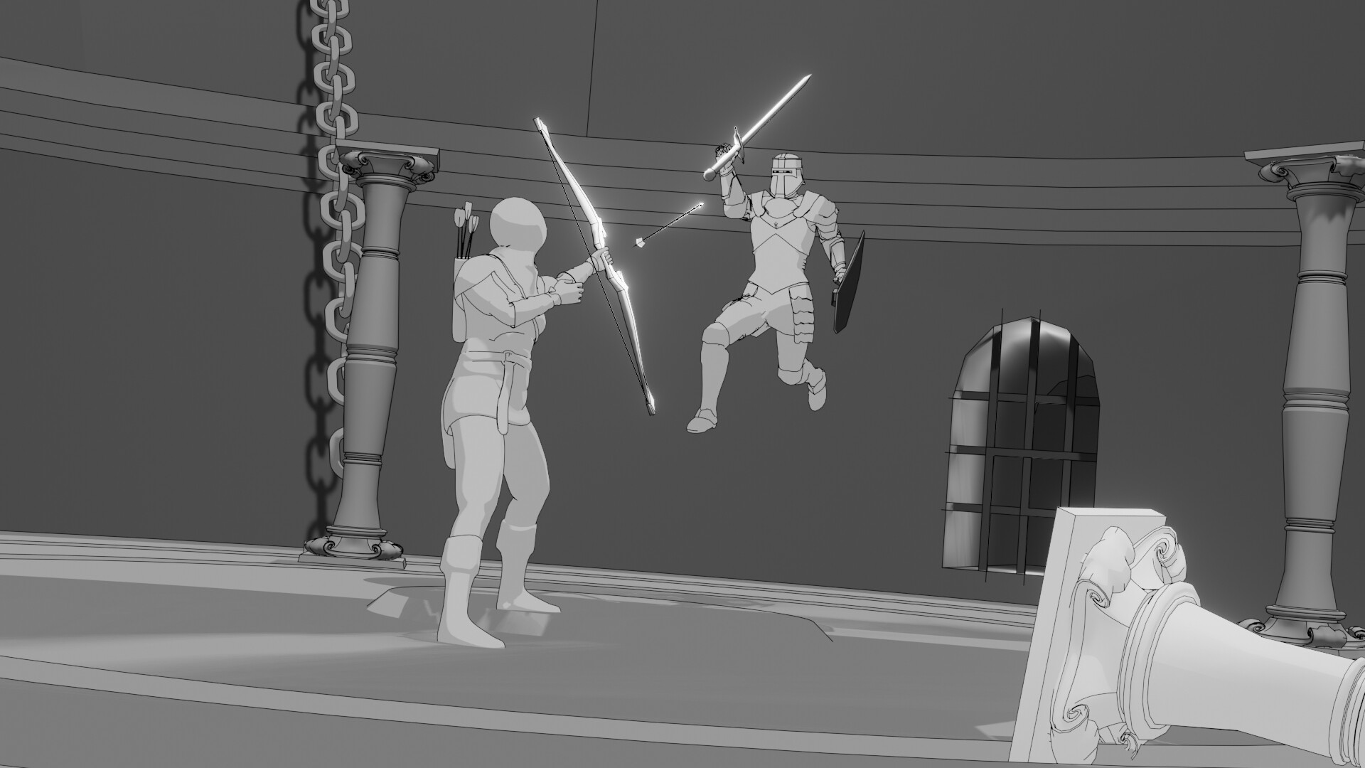 artstation-roman-battle