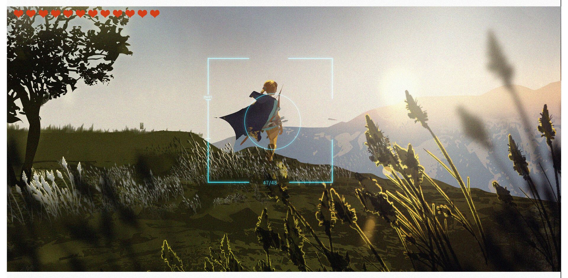 ArtStation - zelda BOTW fanart
