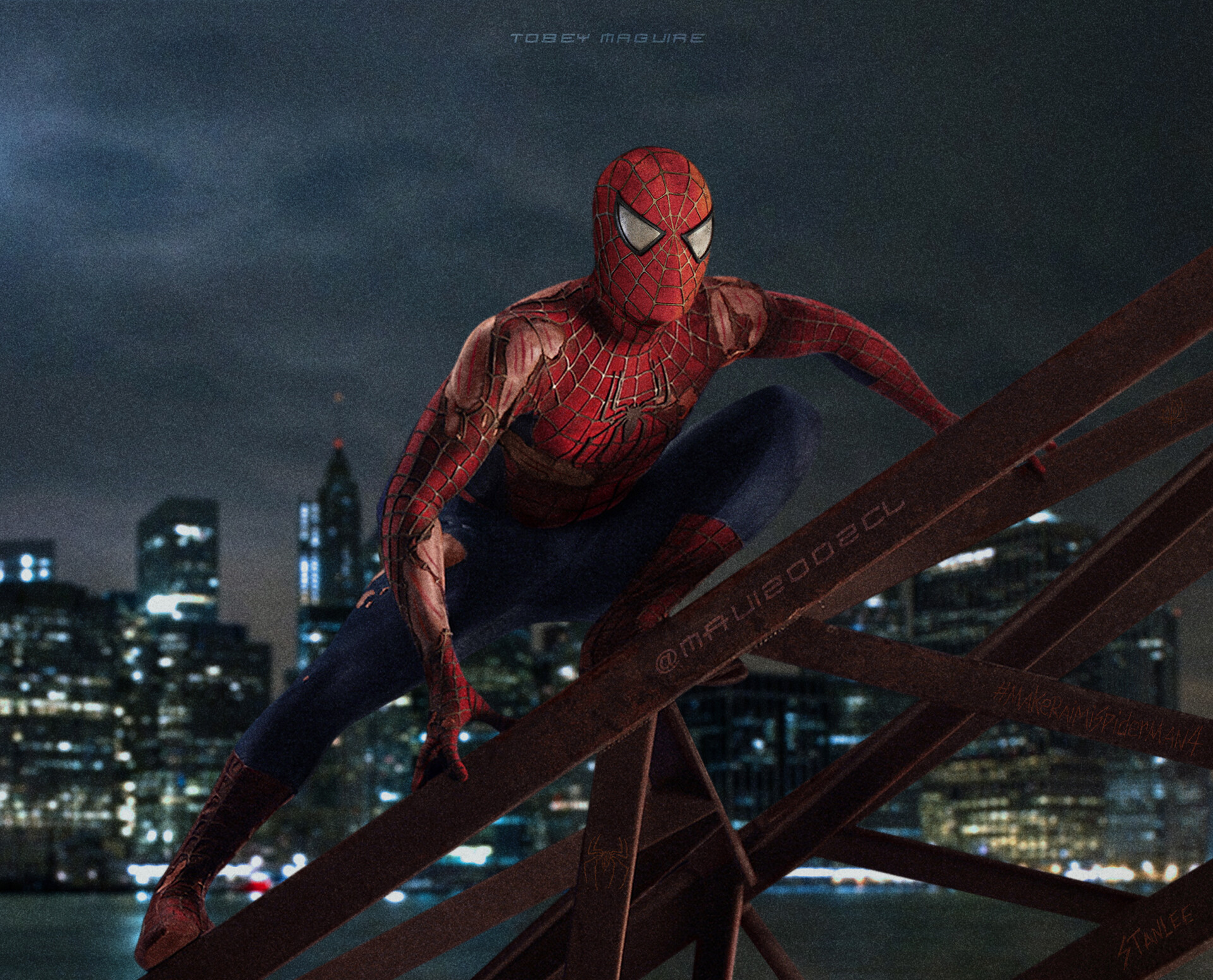 ArtStation - Spider-man Tobey Maguire Fan-art
