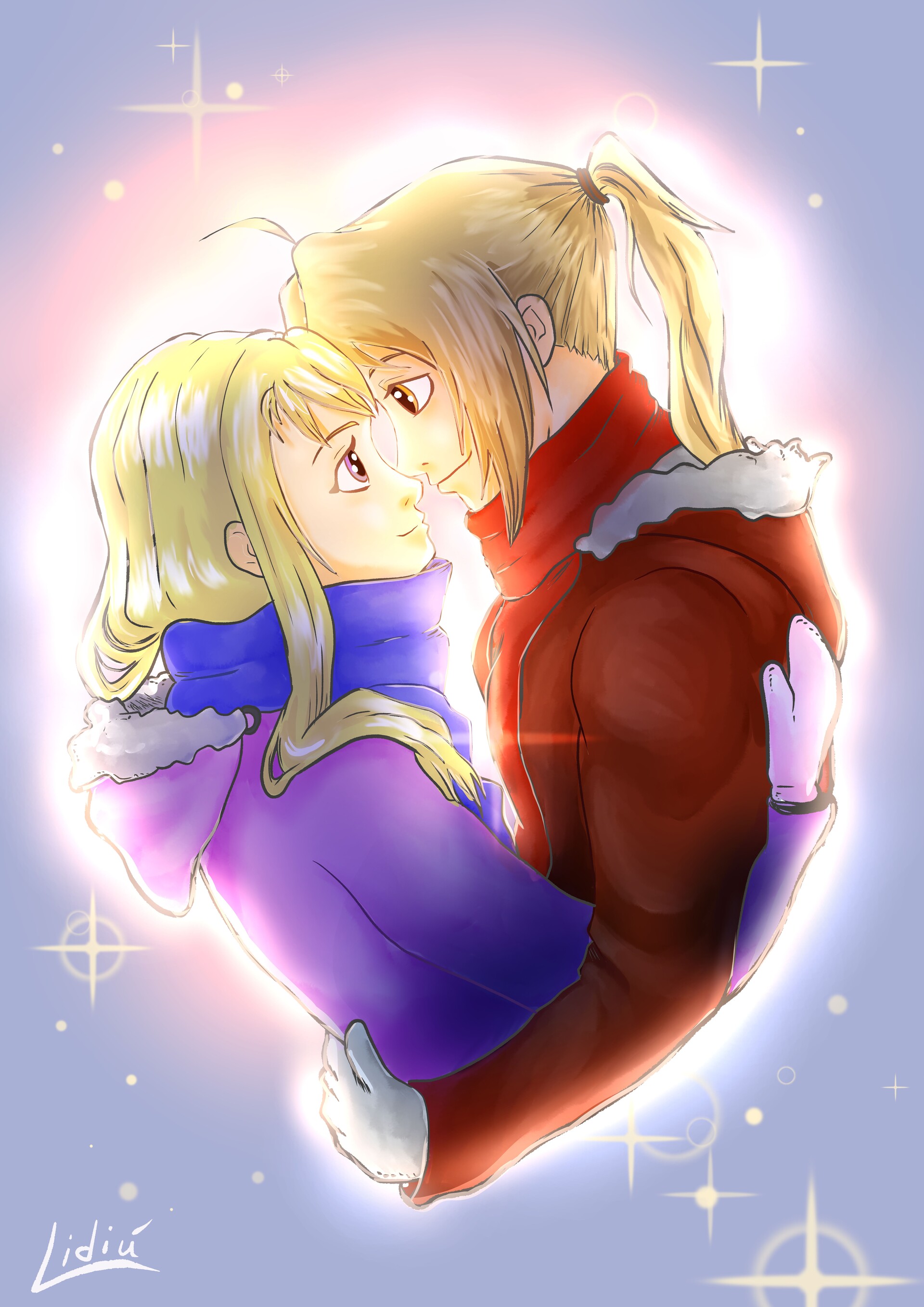 Fullmetal Alchemist Brotherhood Edward Elric And Winry