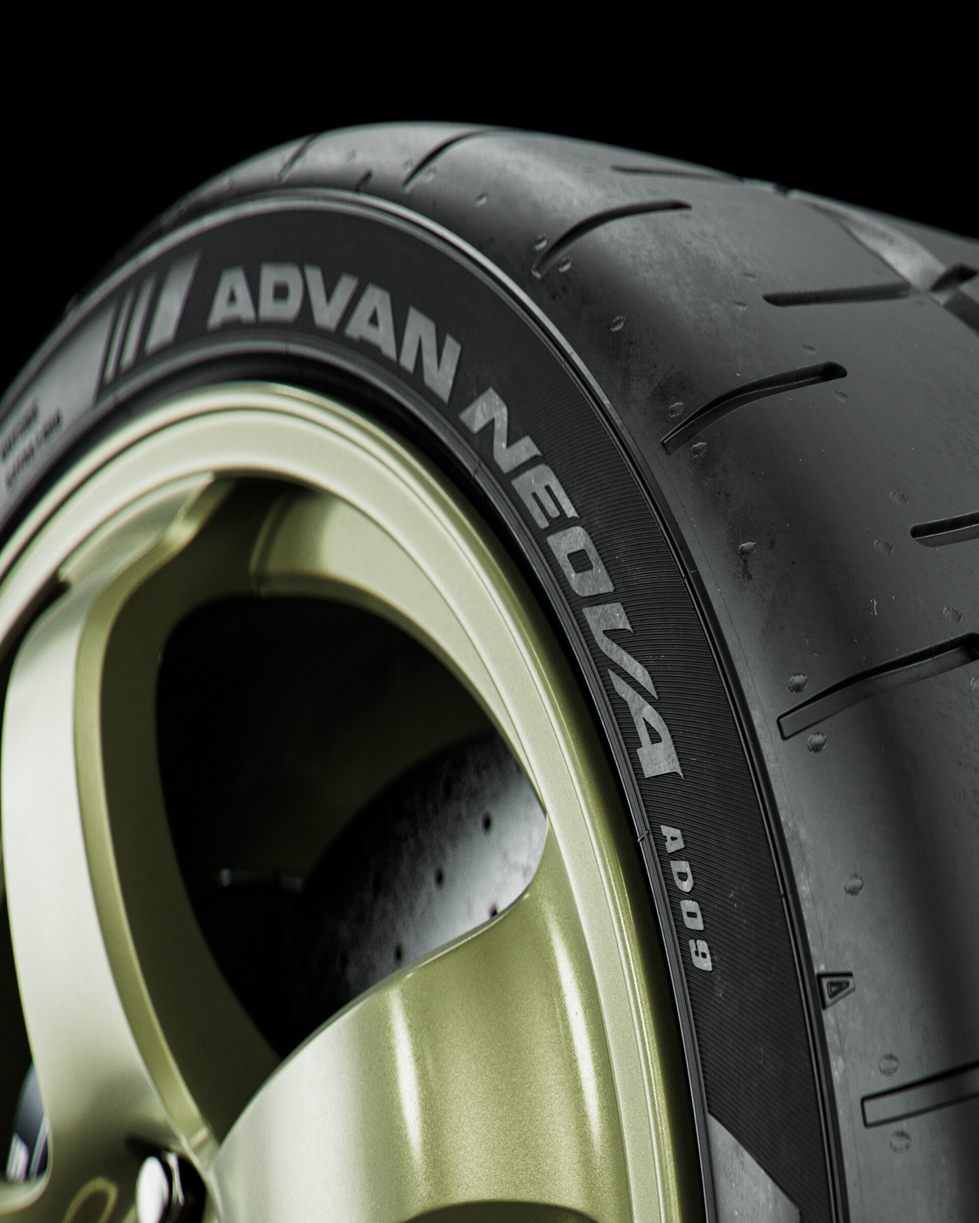 ArtStation - Yokohama Advan Neova AD9 255/35 R18 94W XL ArtStation - Yokohama Advan Neova AD9 255/35 R18 94W XL