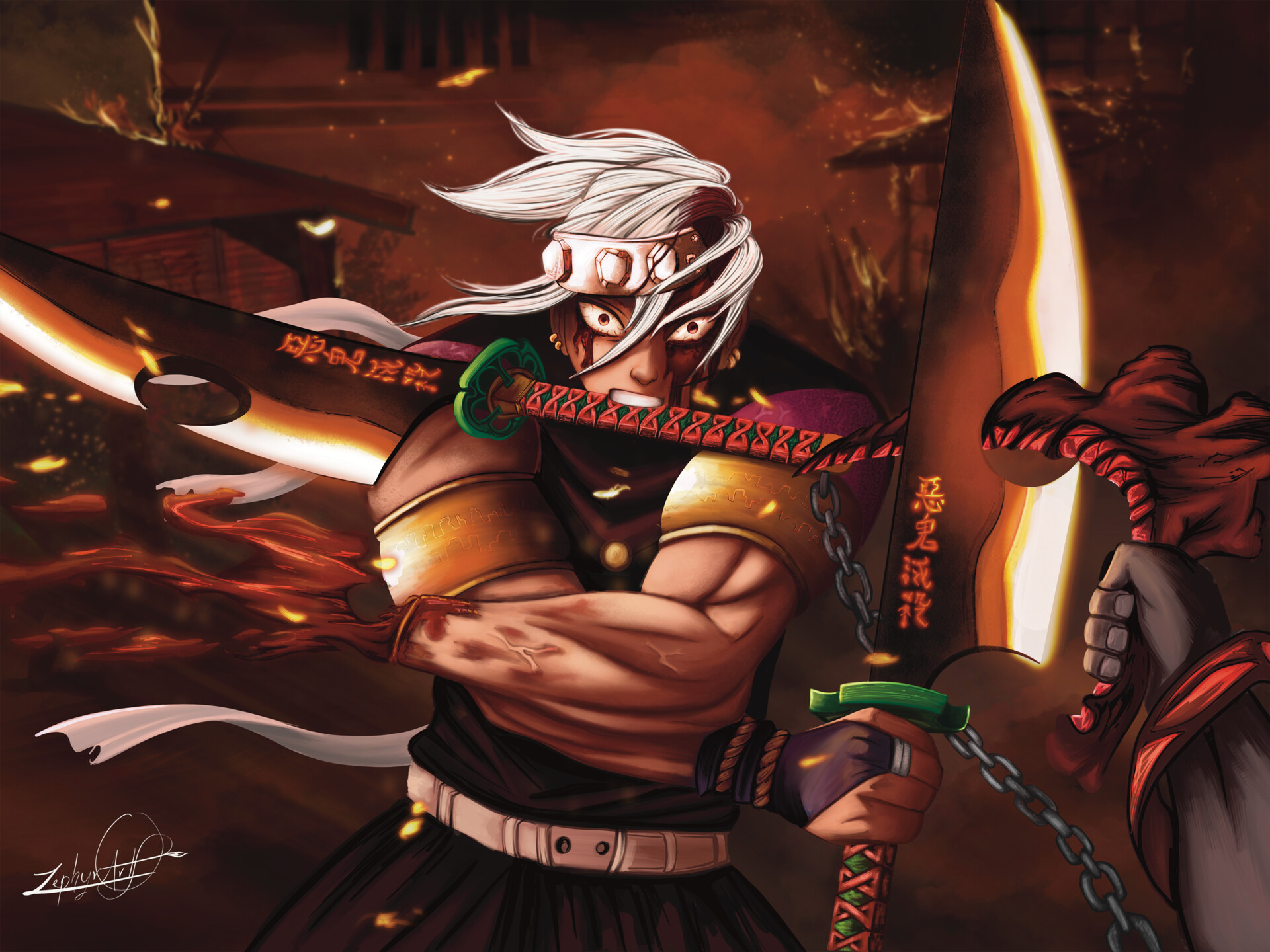 ArtStation - Tengen Uzui / Fanart