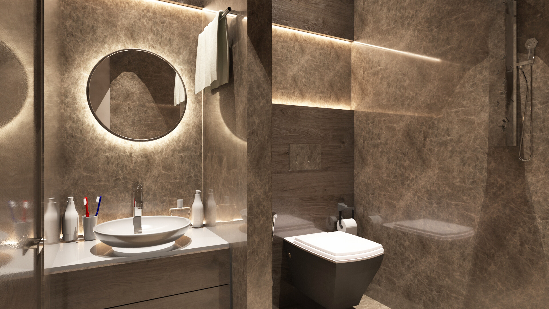 ArtStation Luxurious Bathroom Project Work