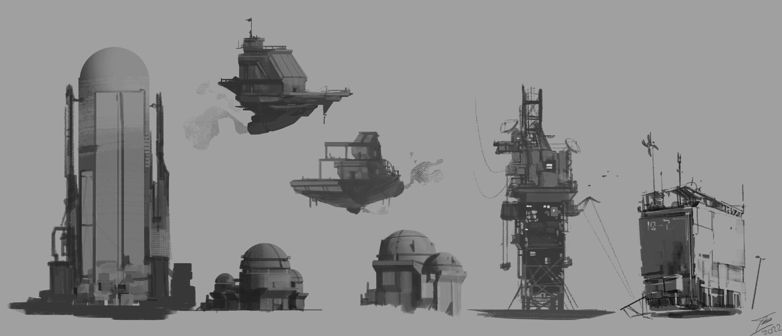 Architecture Sketches
