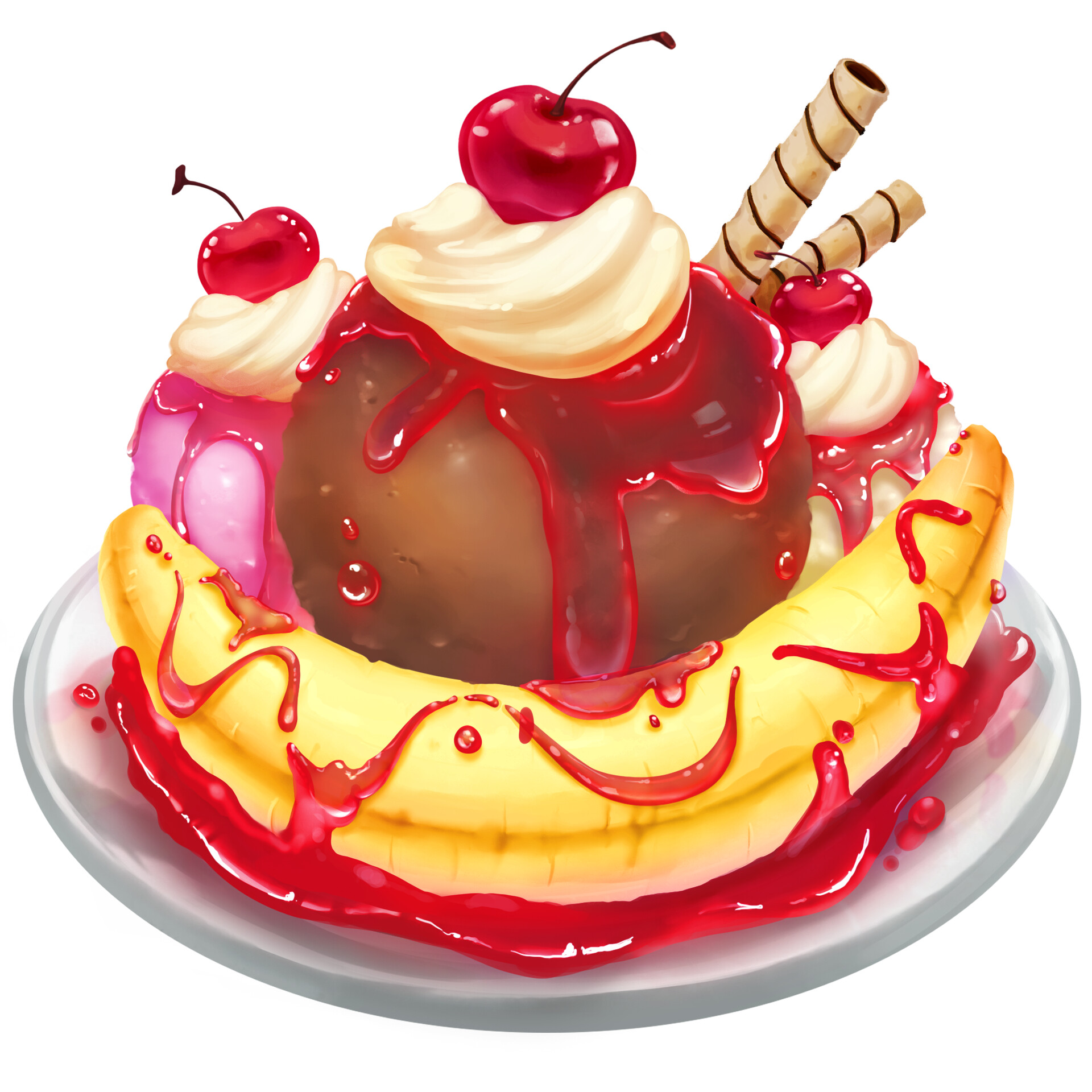 ArtStation Banana split