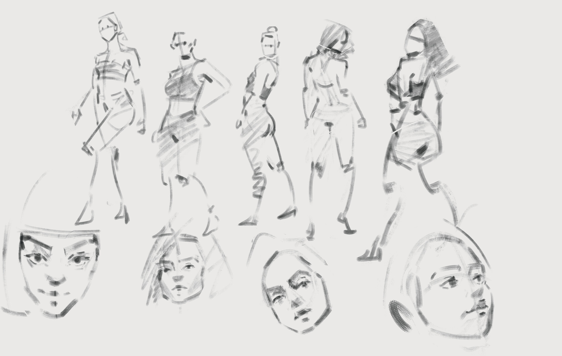 ArtStation - 매일 스케치 (Daily sketches)