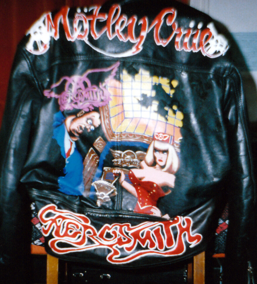 ArtStation - Painted biker jackets