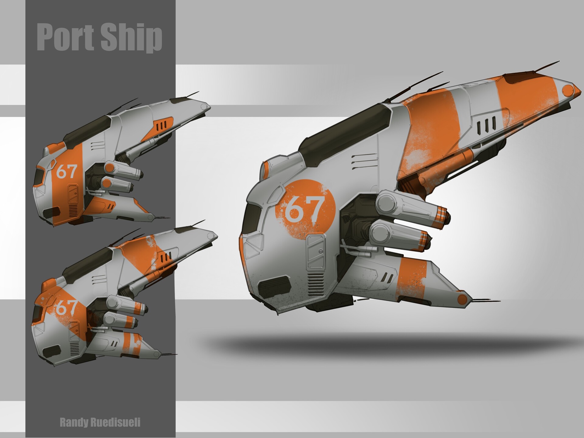 ArtStation - Port ship