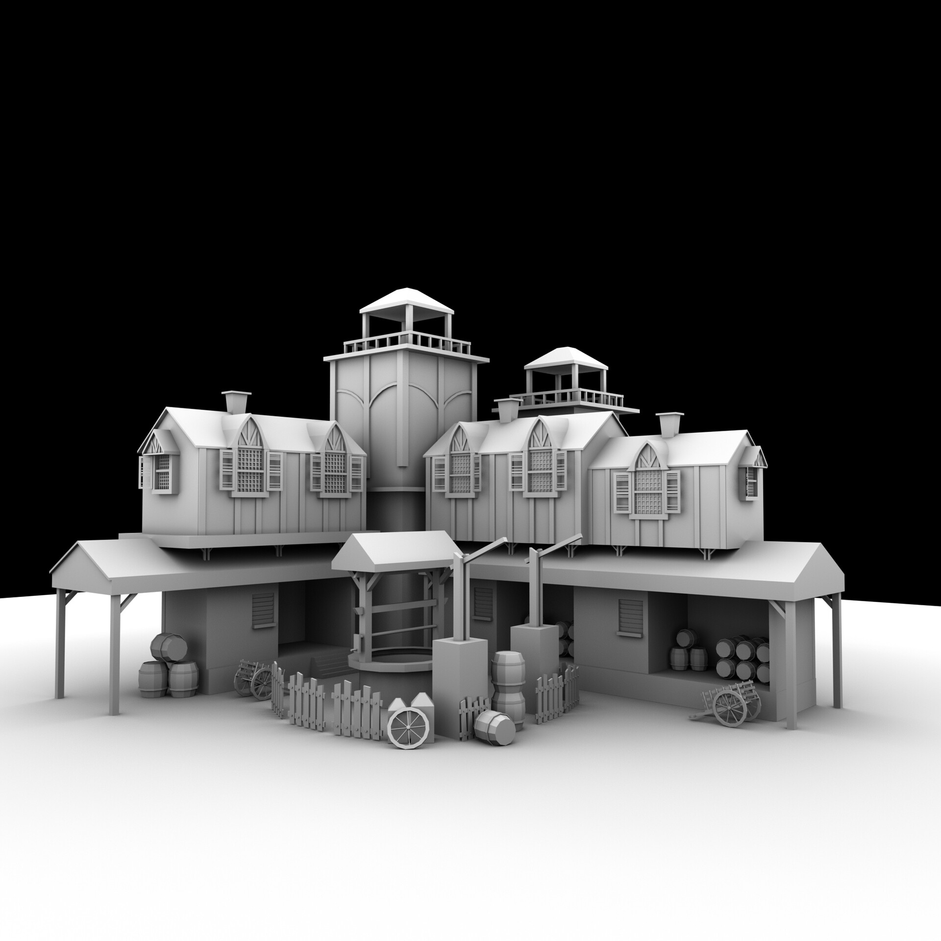 ArtStation Environment BG 3D Model